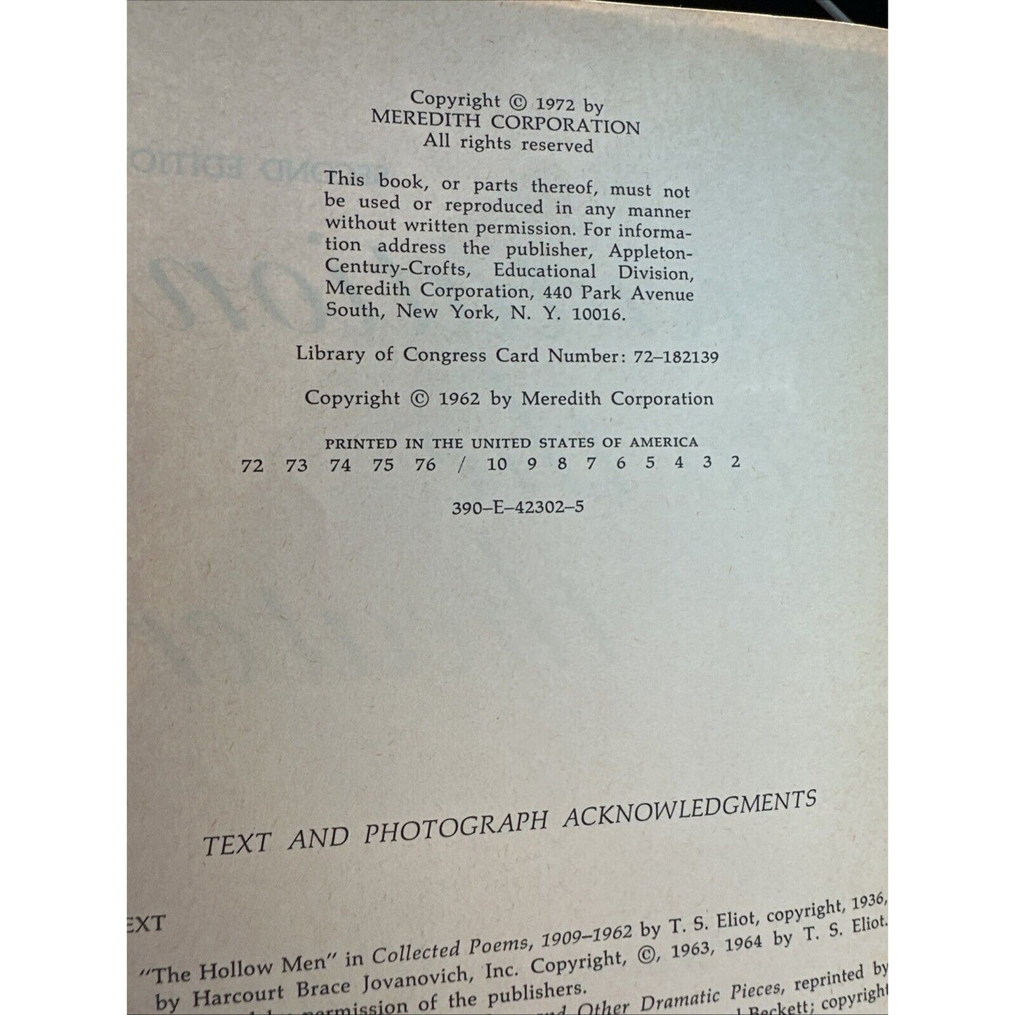 Orientation to the Theater by Theodore W. Hatlen (1962 Vintage Spiral-Bound PB)