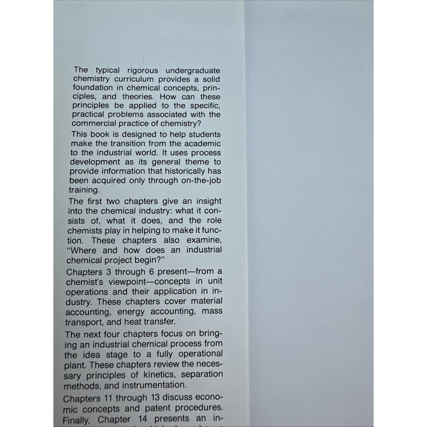 Principles of Industrial Chemistry by Chris A. Clausen, III (1978, Hardcover)