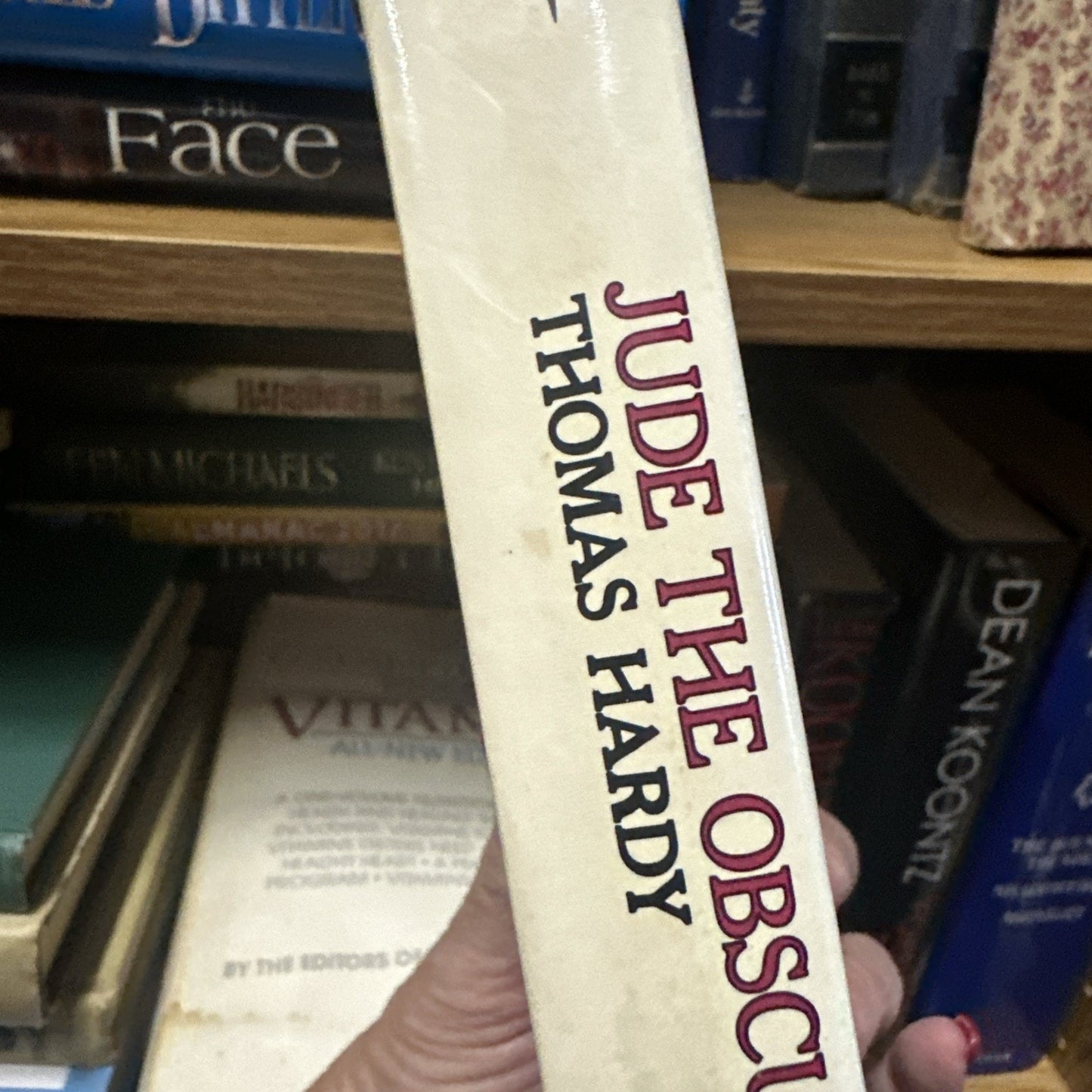 Jude The Obscure by Thomas Hardy (1966, Hardcover) Vintage