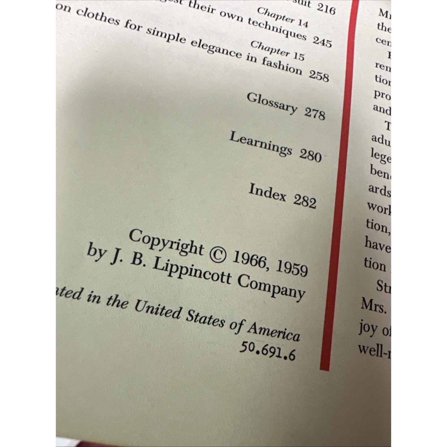 Vintage 1966 Revised “The Bishop Method of Clothing Construction”
