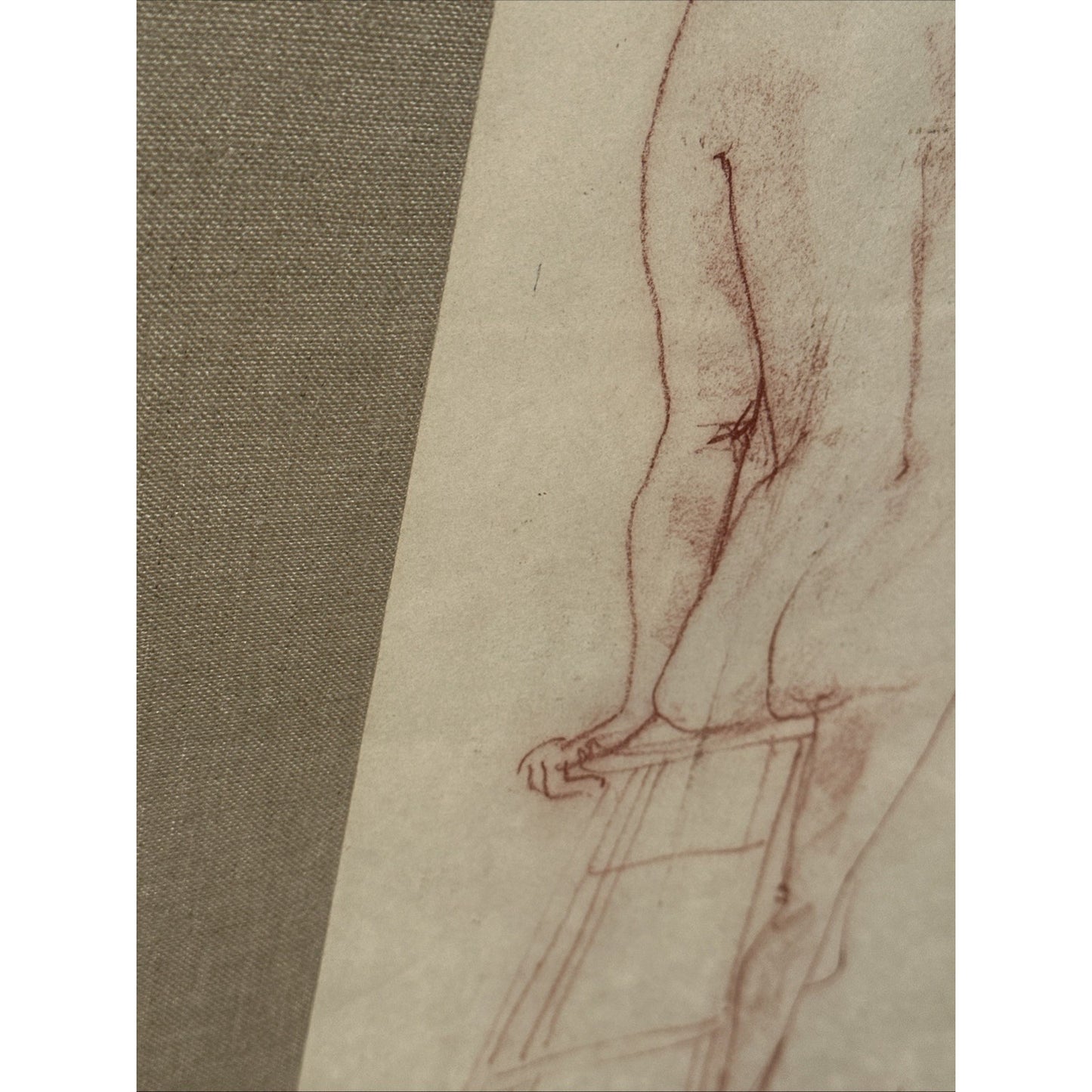 Mcm Original Sketch Still Life Nude Signed J Whay? Rare One Of A Kind