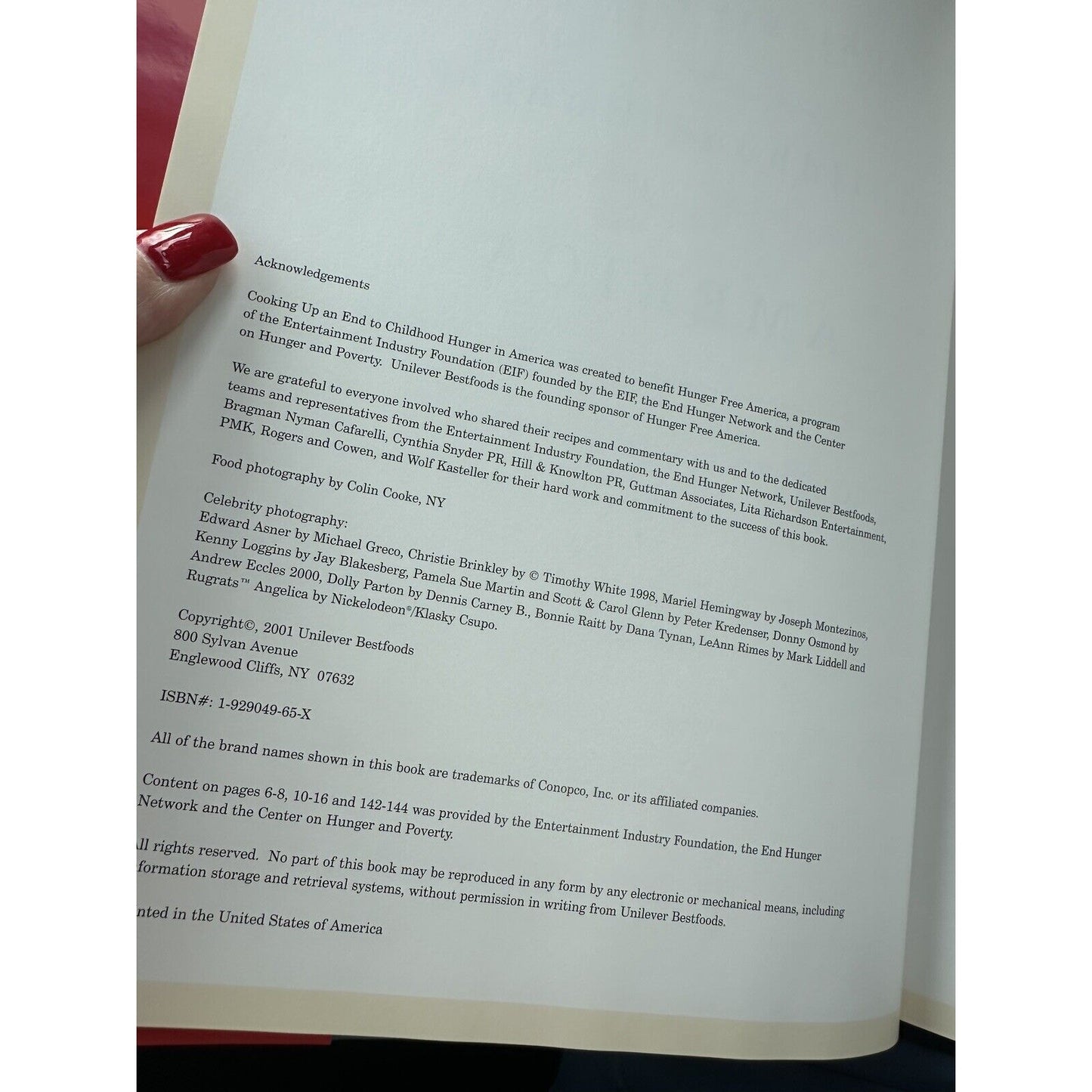 Cooking up an End to Childhood Hunger in America Celebrity Cookbook Recipes