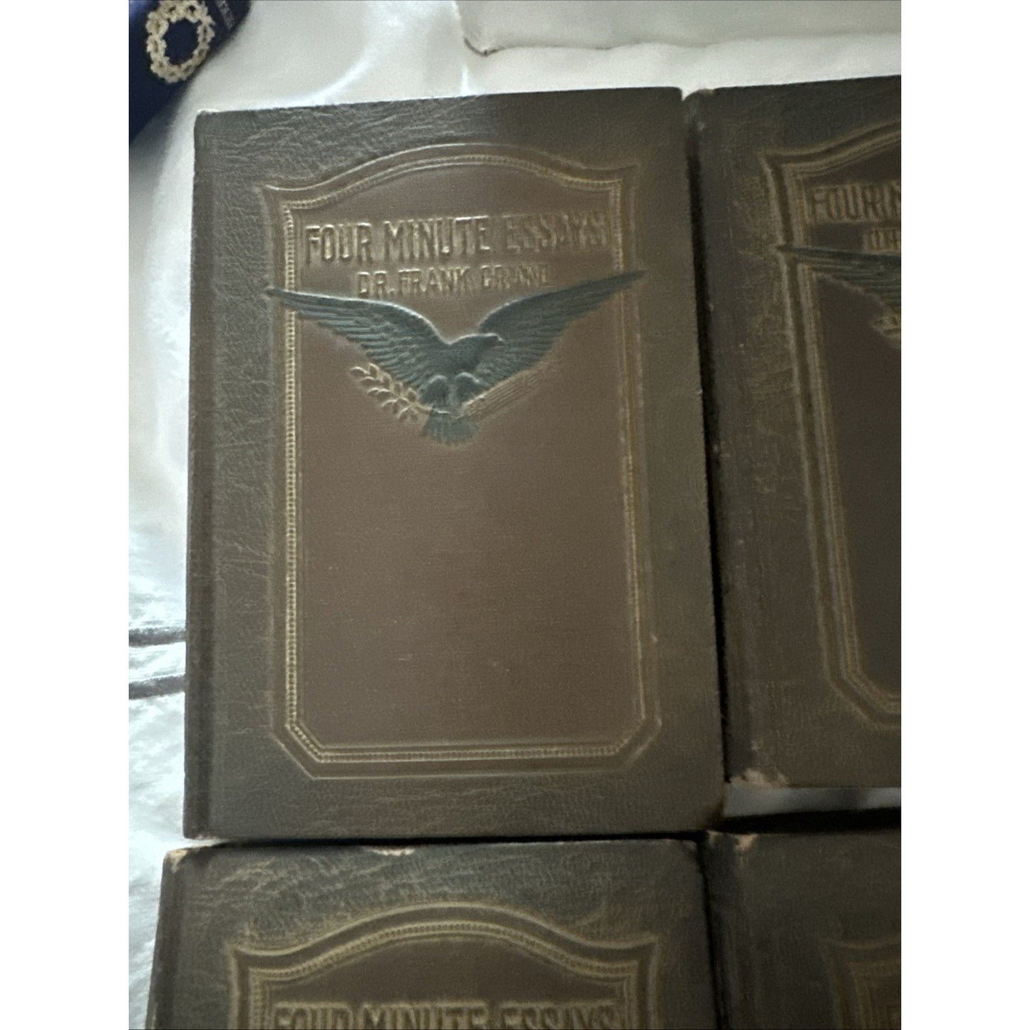 Rare Vintage 1919 Four Minute Essays by Dr Frank Crane Book Set Vol 1-10