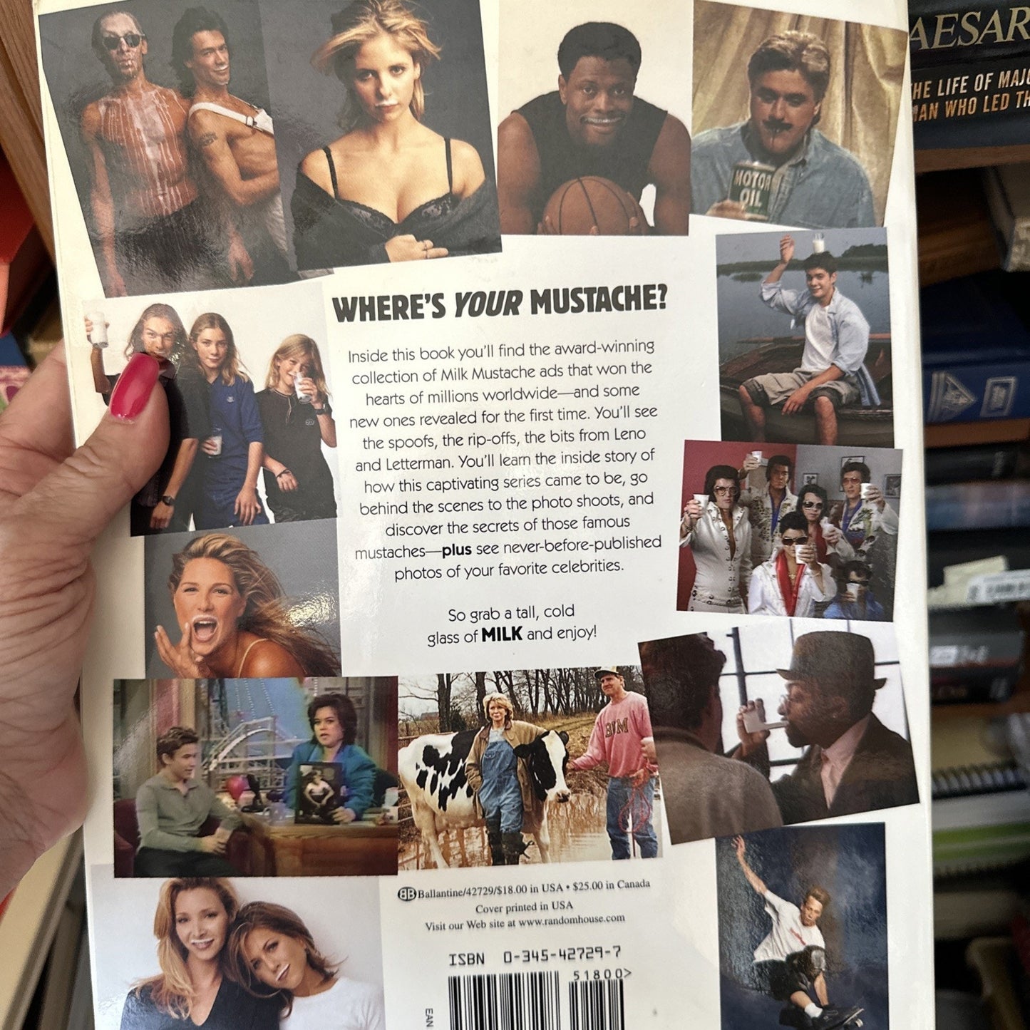 The Milk Mustache Book Jay Schulberg 1998 Behind the Scenes Look At Americas Fav