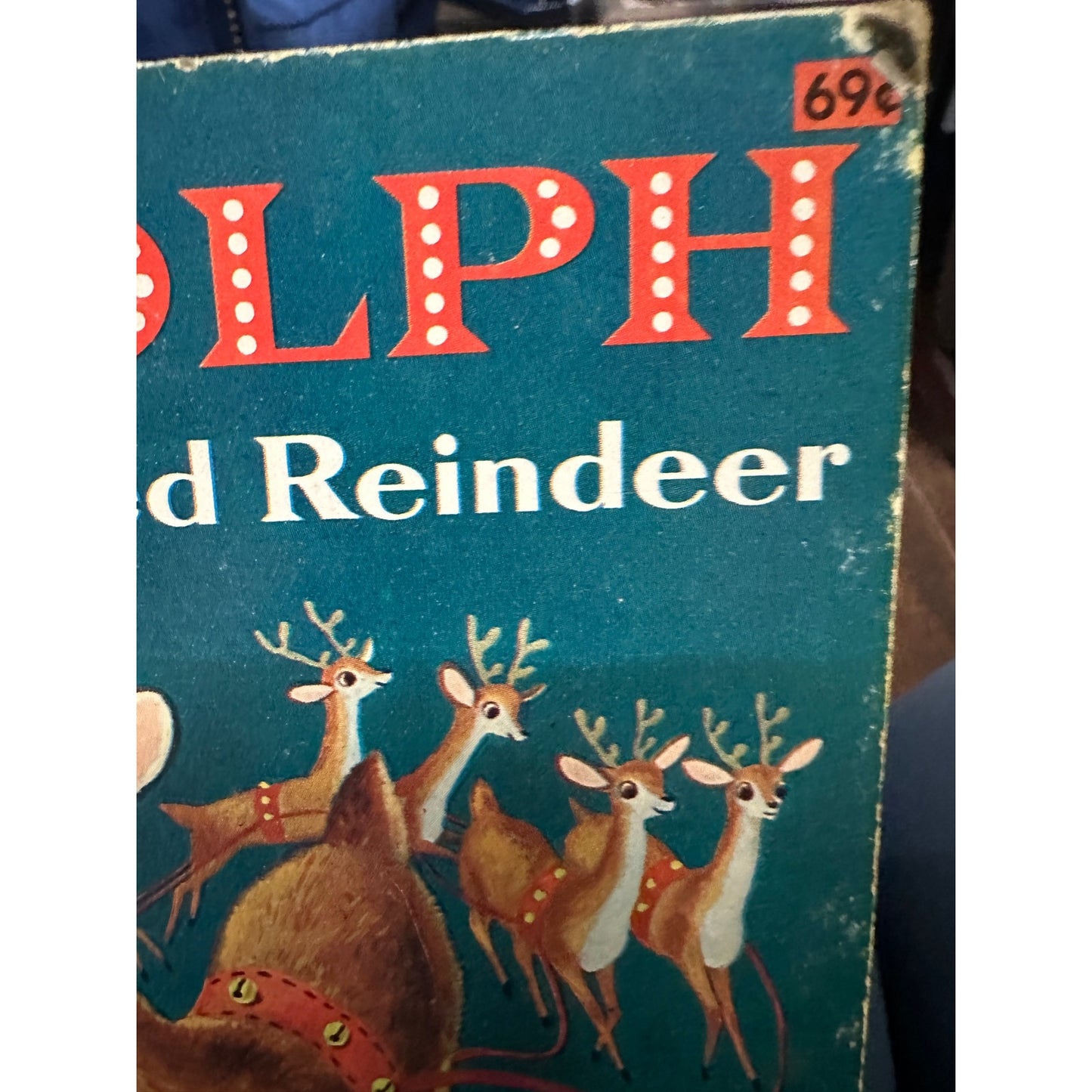 Little Golden Book Rudolph the Red Nosed Reindeer