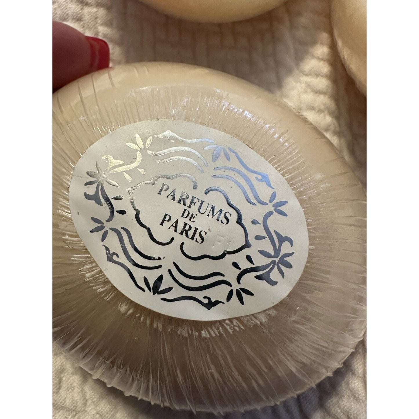 Made In France Set Of 3 Lavender Soaps 5.25oz Bathroom Soap Dish Hand Soap.