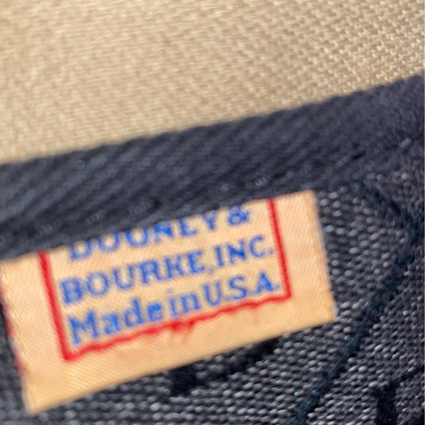 Dooney and Bourke Logo handbag bucket