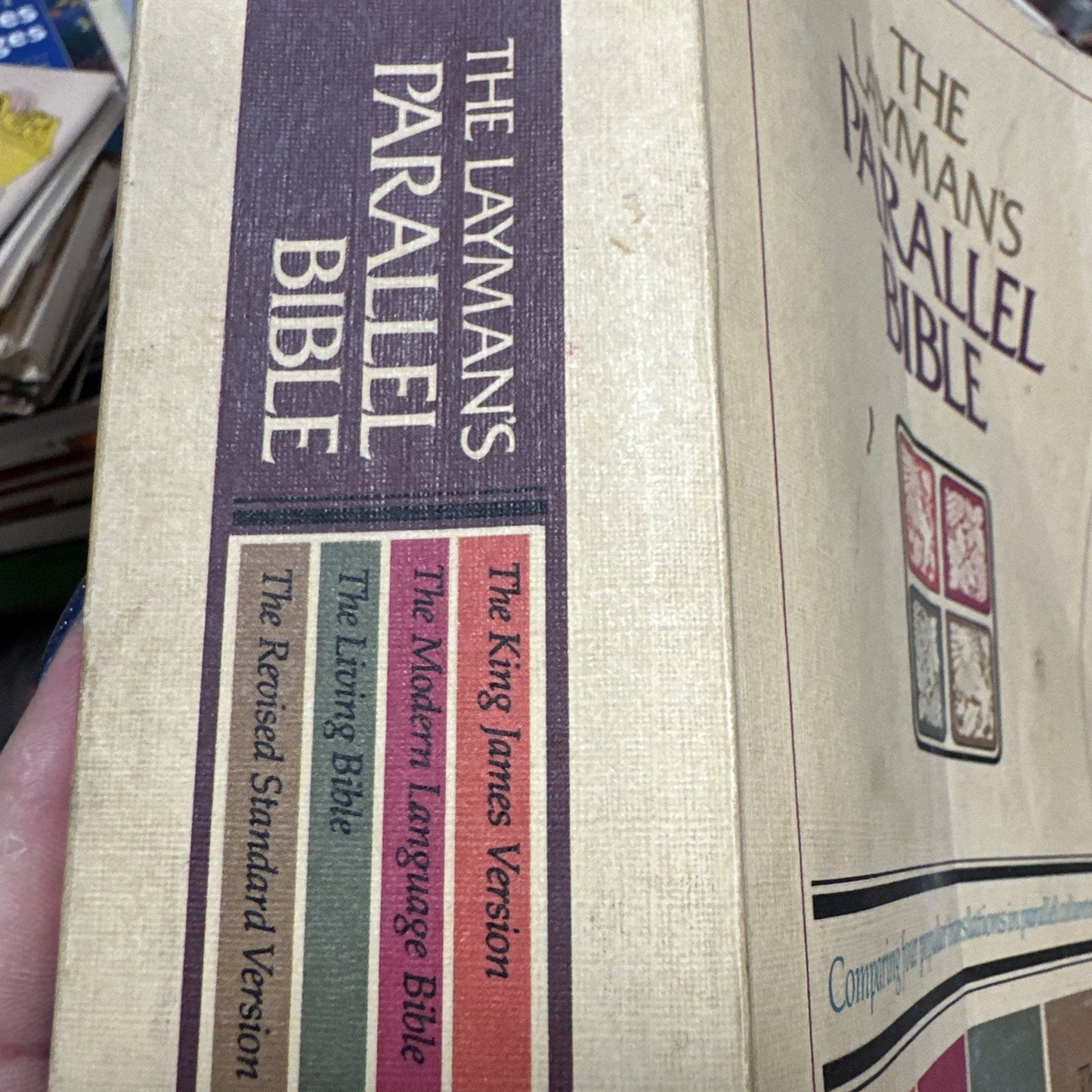 The Layman's Parallel New Testament Bible King James Version Zondervan 1980