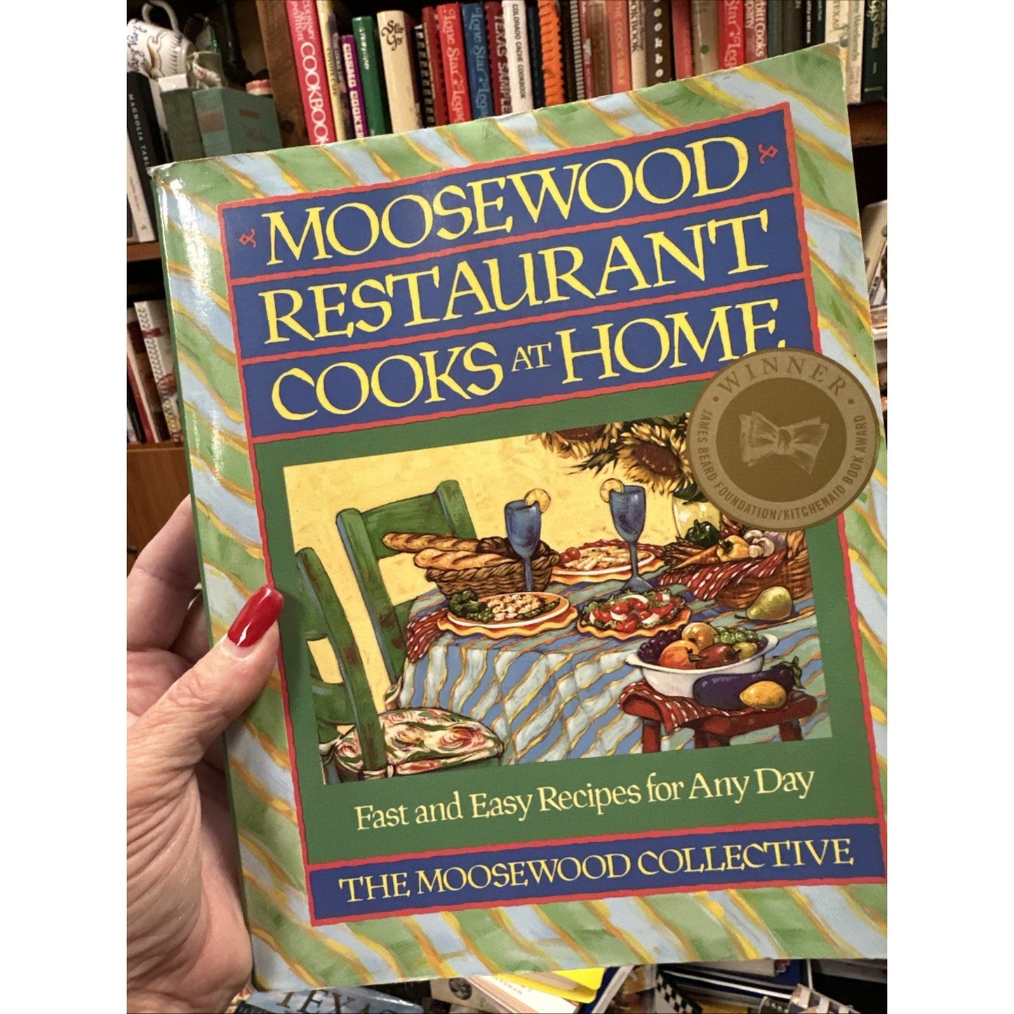 Moosewood Restaurant Cooks at Home: Fast and Easy Recipes - GOOD