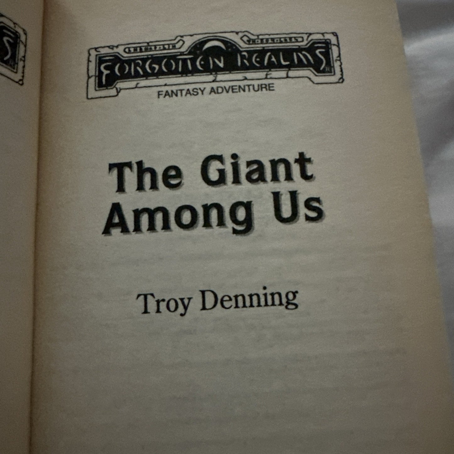 The Twilight Giants Book Two: The Giant Among Us by Troy Denning
