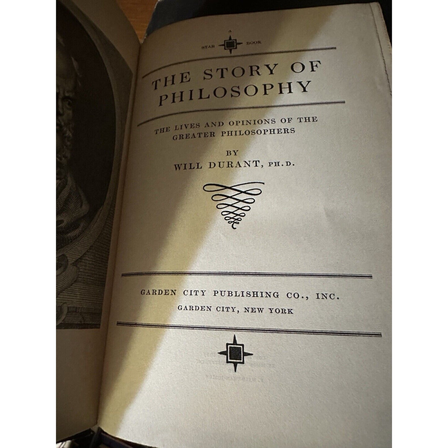 The Story of Philosophy by Will Durant. 1st Ed. 1st Print* of 1927