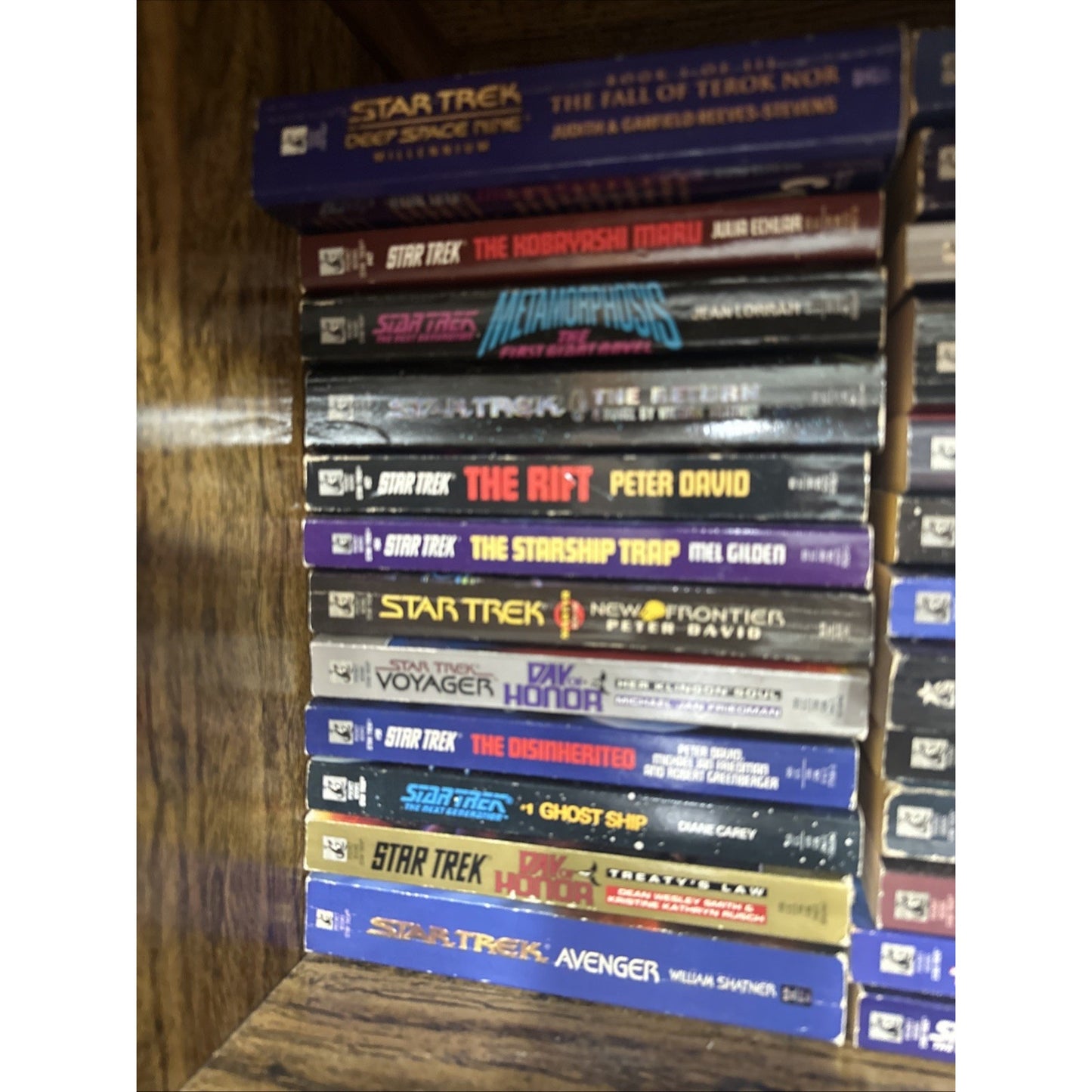 STAR TREK Book Lot of 40 Paperback Novels Paperback Published by Pocket Books