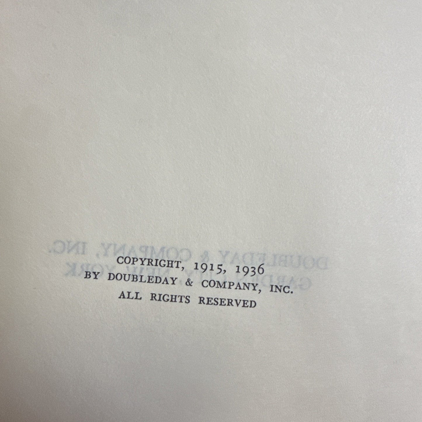 Of Human Bondage By W. Somerset Maugham 1936 Doubleday Book Club Edition