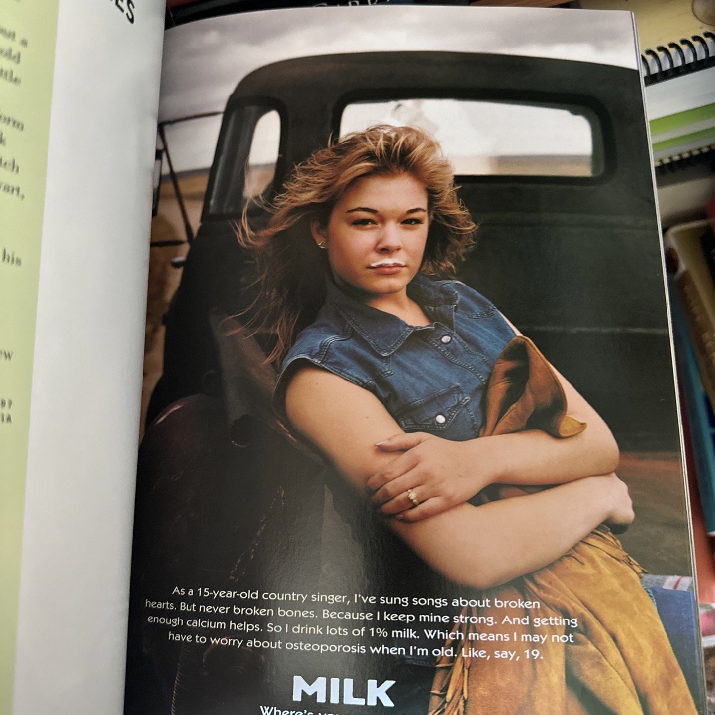 The Milk Mustache Book Jay Schulberg 1998 Behind the Scenes Look At Americas Fav