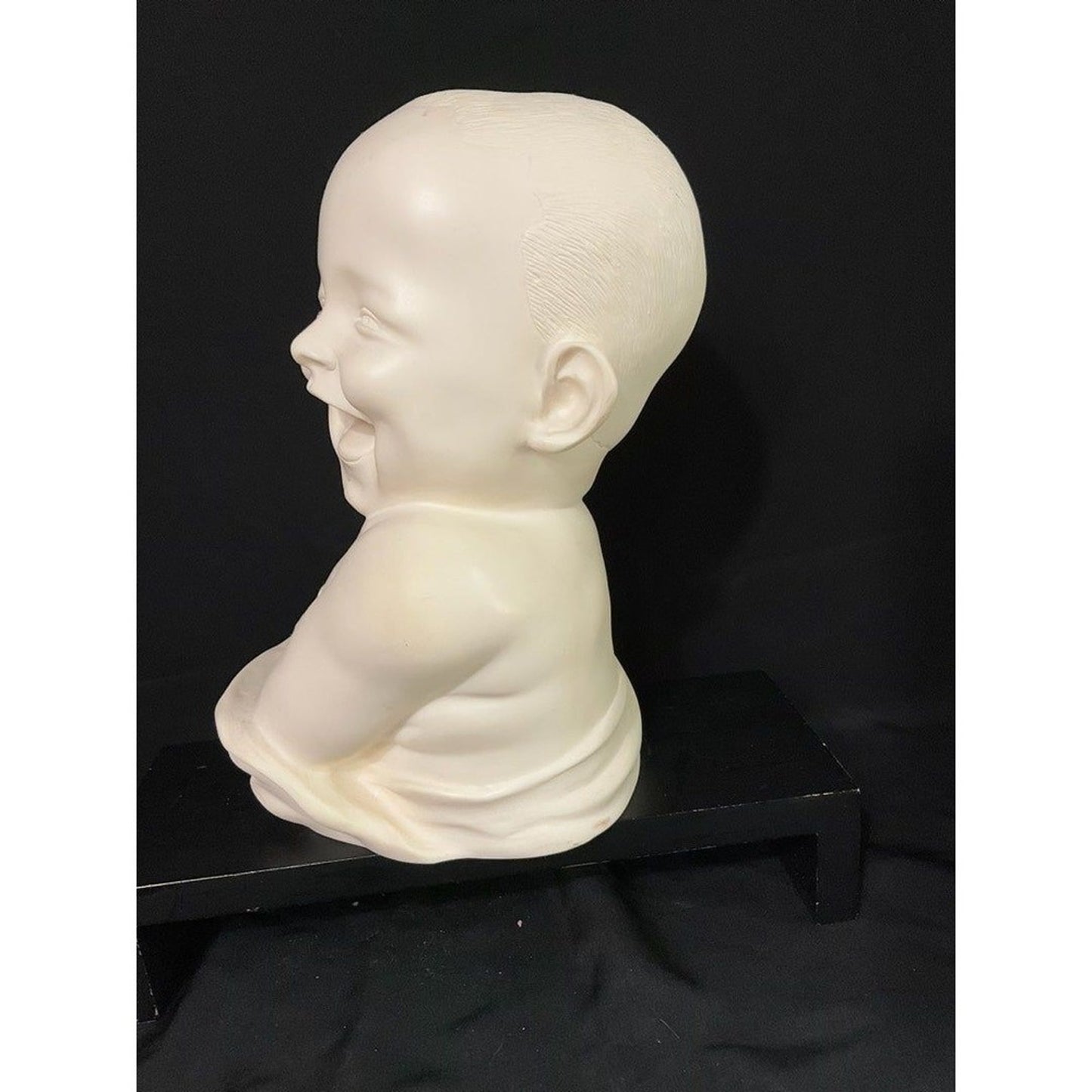 Instant Joy White Plaster Baby Bust Un Istante DI Gioia Rare ART LIMI TED To 793