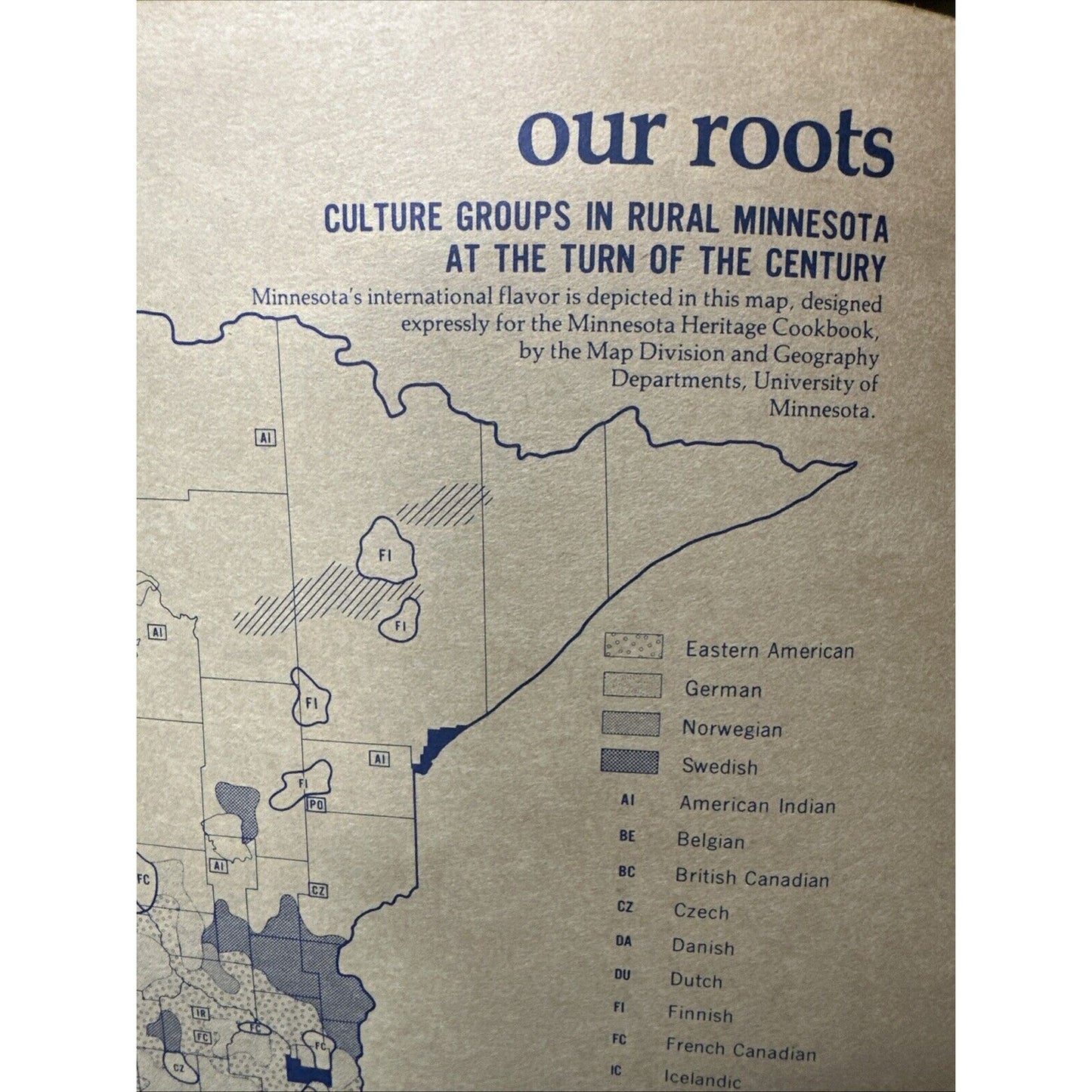 Minnesota Heritage Cookbook 1979 Home cooked meals
