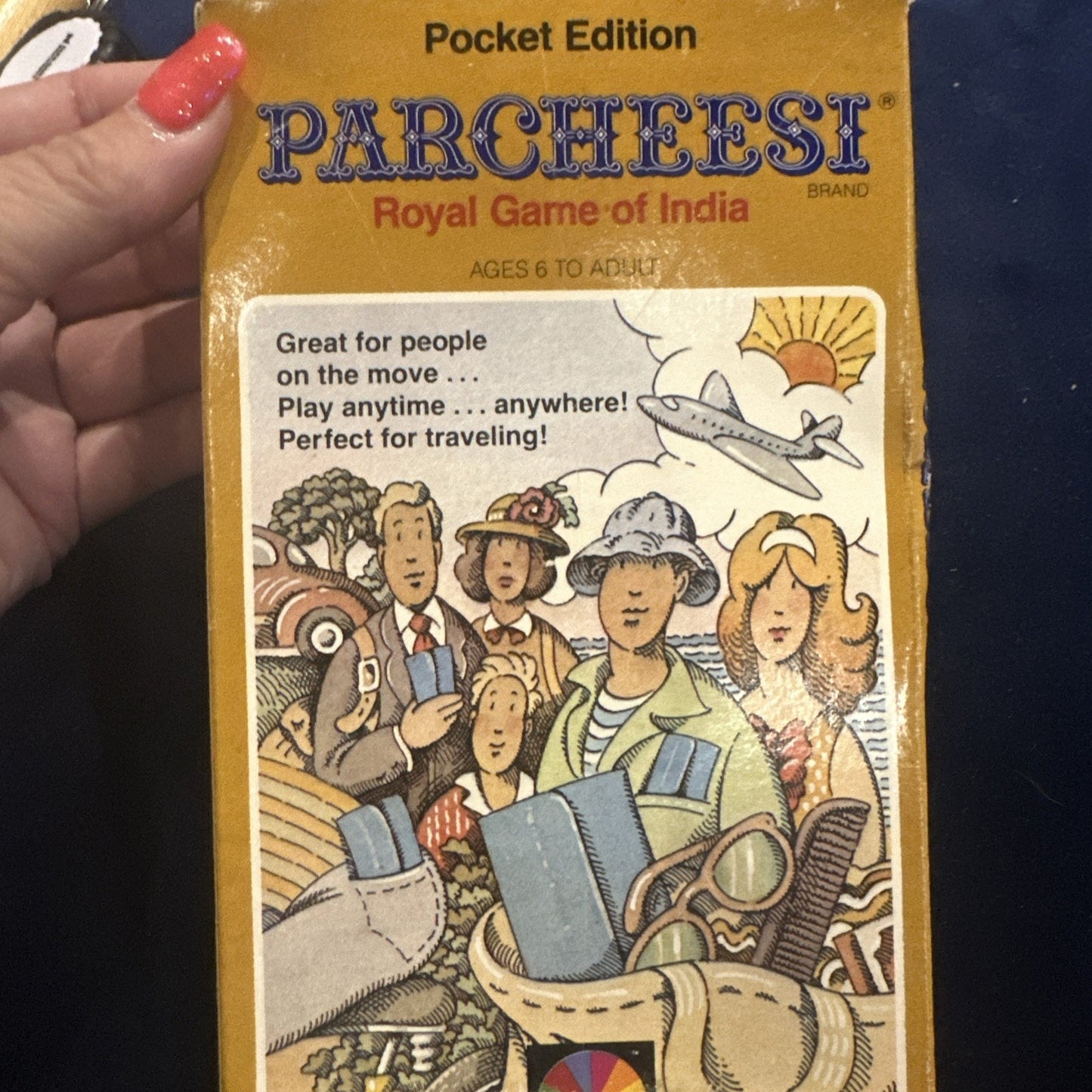 Selchow & Righter Parcheesi Pocket Edition 1980 New Vintage