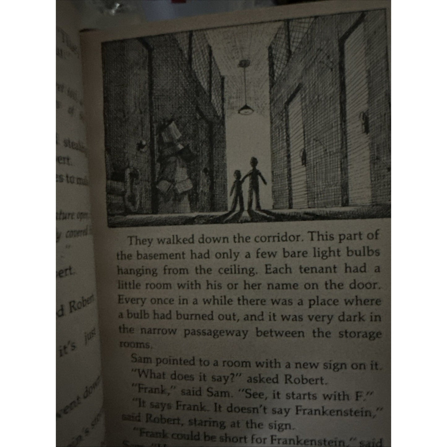 Frankenstein Moved in on the Fourth Floor Elizabeth Levy, 1979 First Edition HC