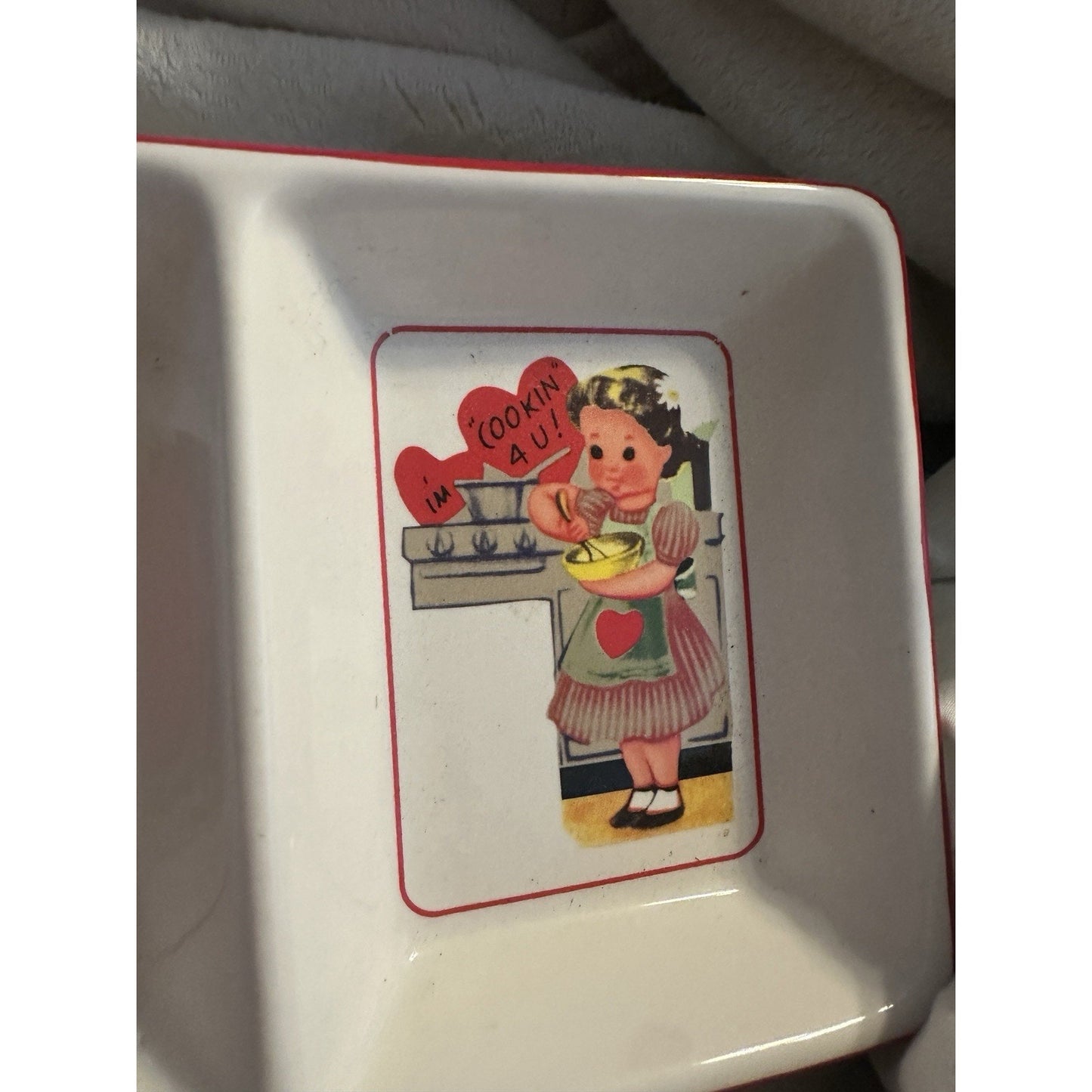 Rosanna Studio Vintage Valentines Tray Rare Find