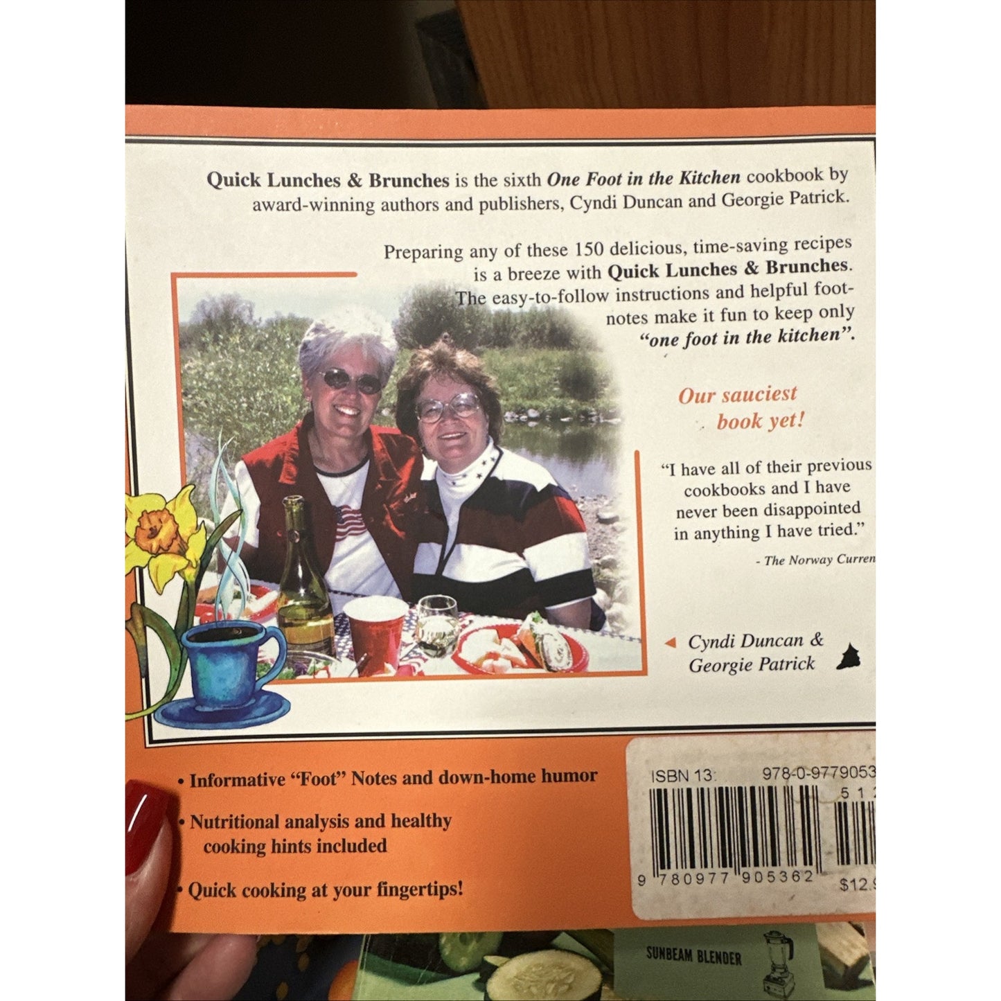 One Foot in the Kitchen Cookbooks Quick Lunches and Brunches by Georgie Patrick