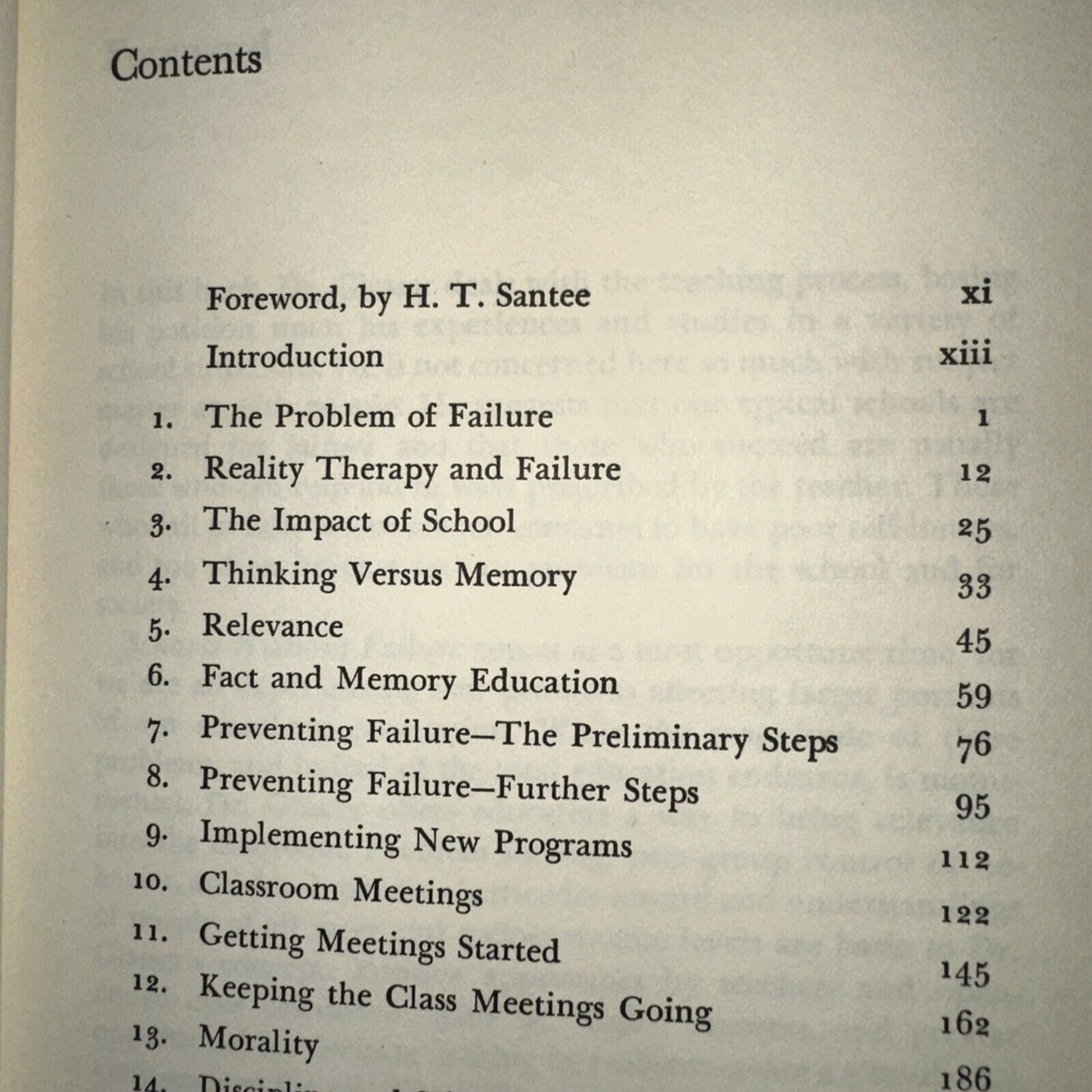 Schools Without Failure by William Glasser MD • HC +DJ 1969