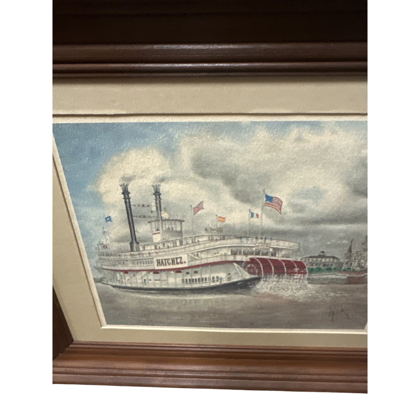 Gallery Print of Sternwheeler Steamboat NATCHEZ by Archie Boyd (Arch) |