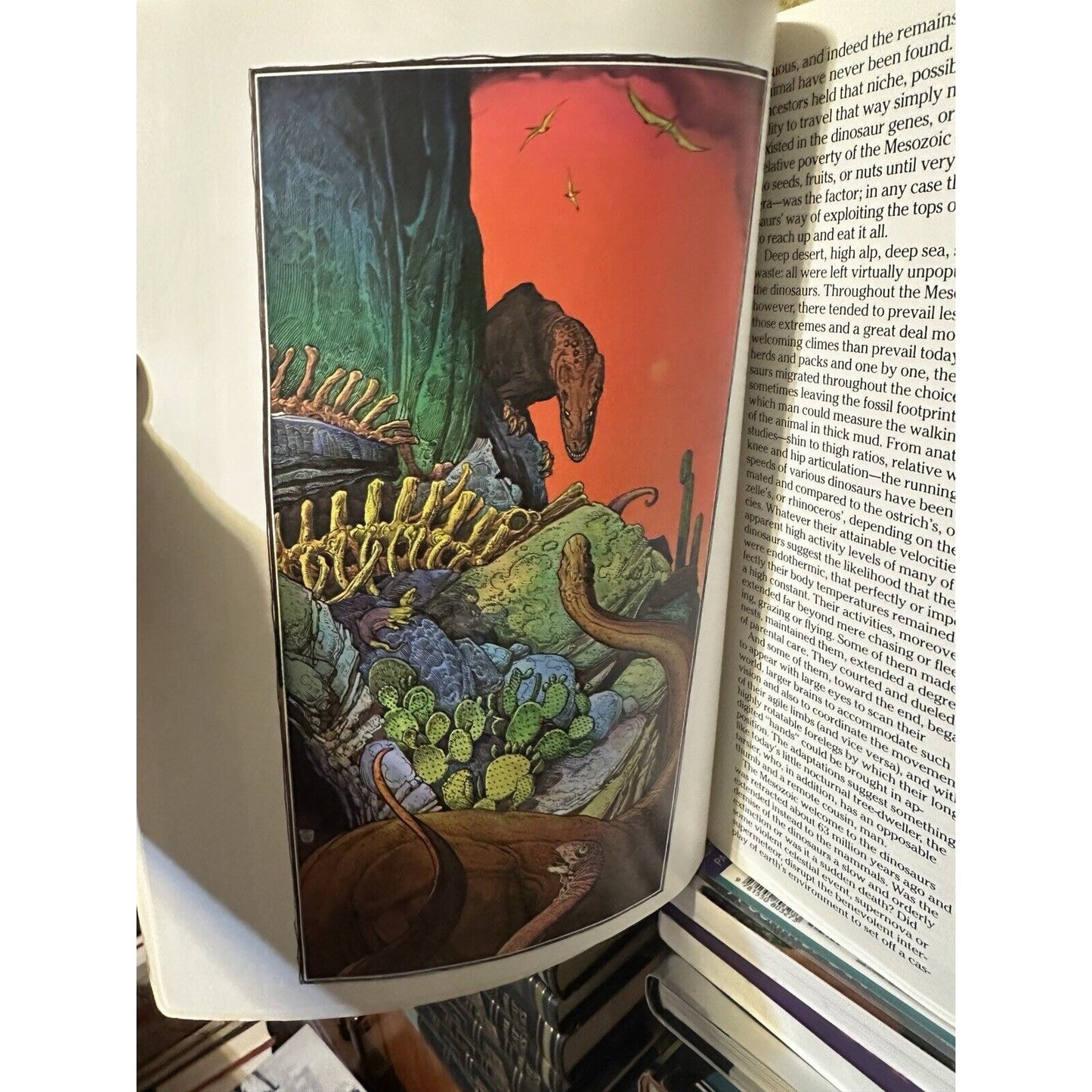 The Dinosaurs A Fantastic View of a Lost Era by William Stout (TPB, Bantam 1981)
