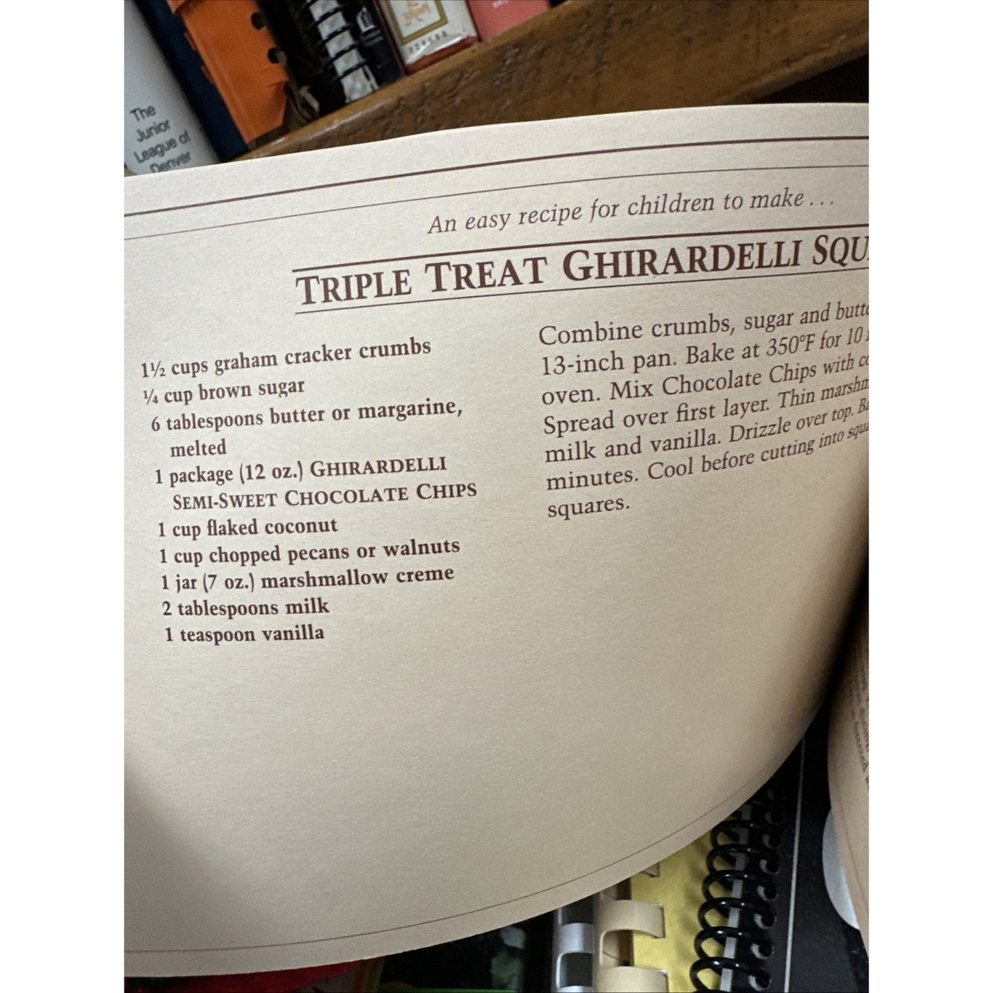 Ghirardelli Original Chocolate Cookbook by Larsen, Phyllis