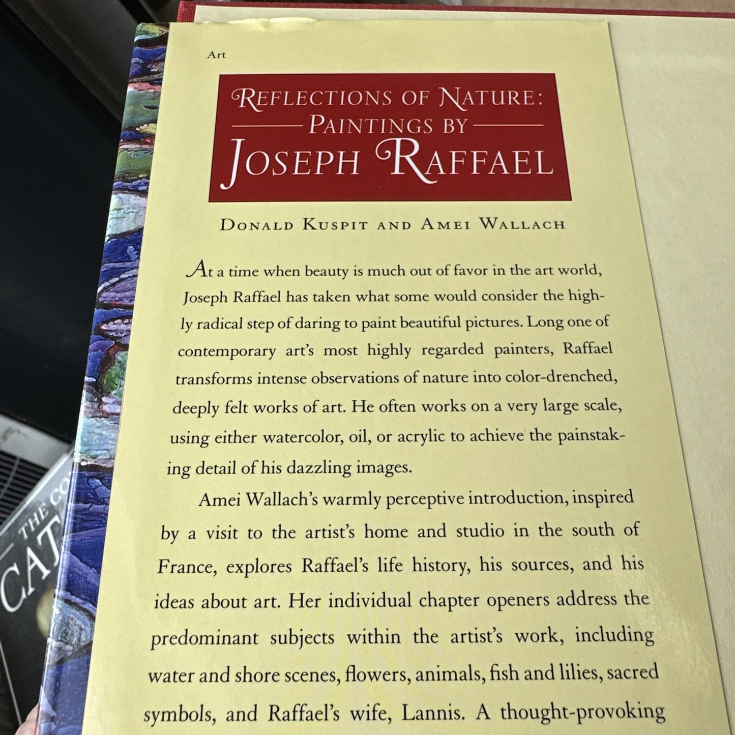 Reflections of Nature: Paintings by Joseph Raffael by Wallach