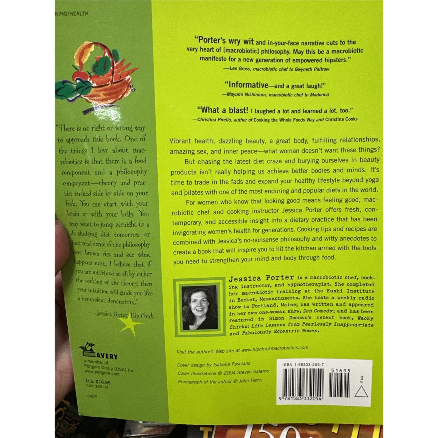 The Hip Chick's Guide to Macrobiotics by Jessica Porter Paperback