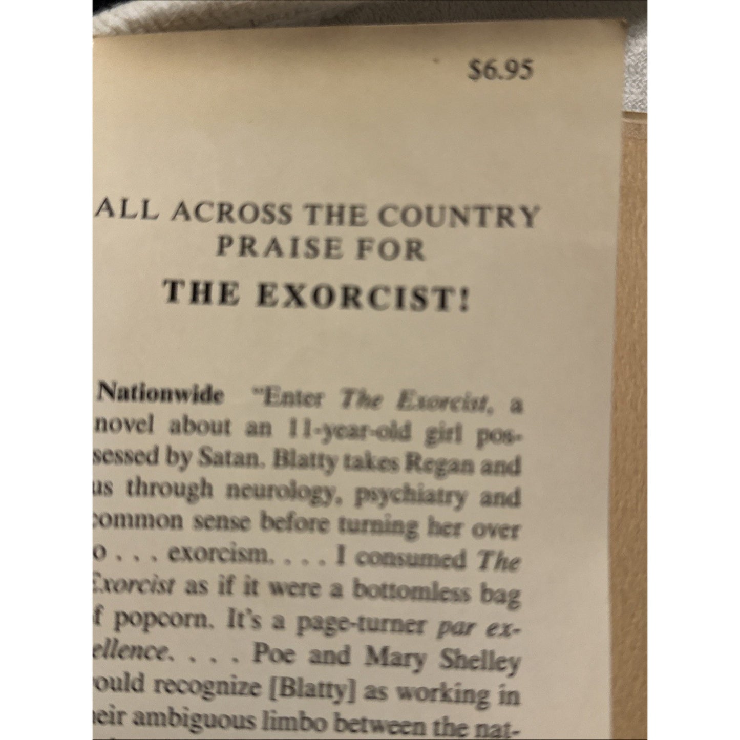 The Exorcist Signed by William Peter Blatty 1971