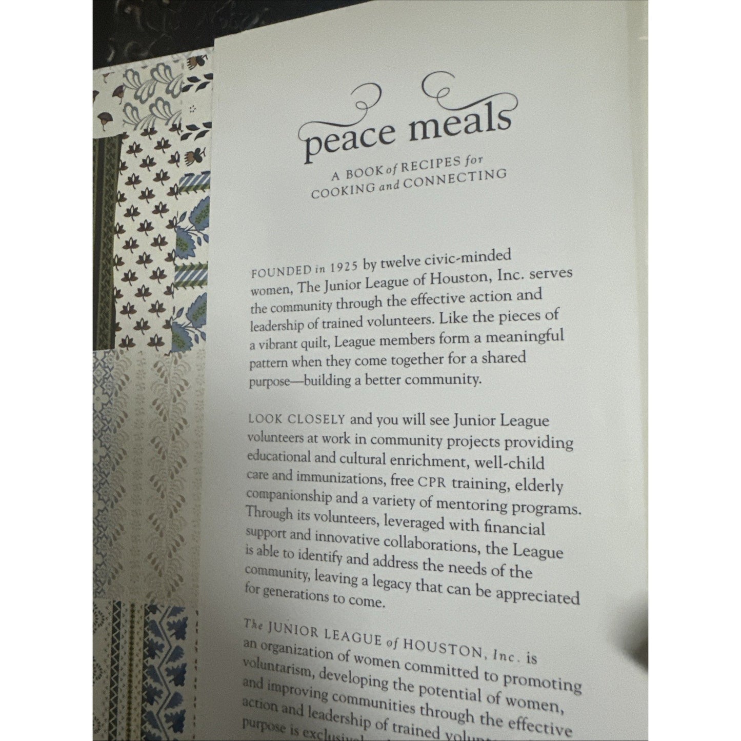 Peace Meals Cookbook