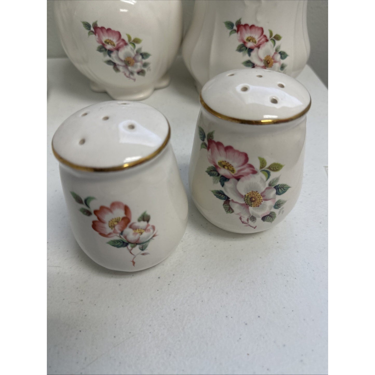 Vintage The House Of Webster Wild Briar Rose Ceramics Pottery