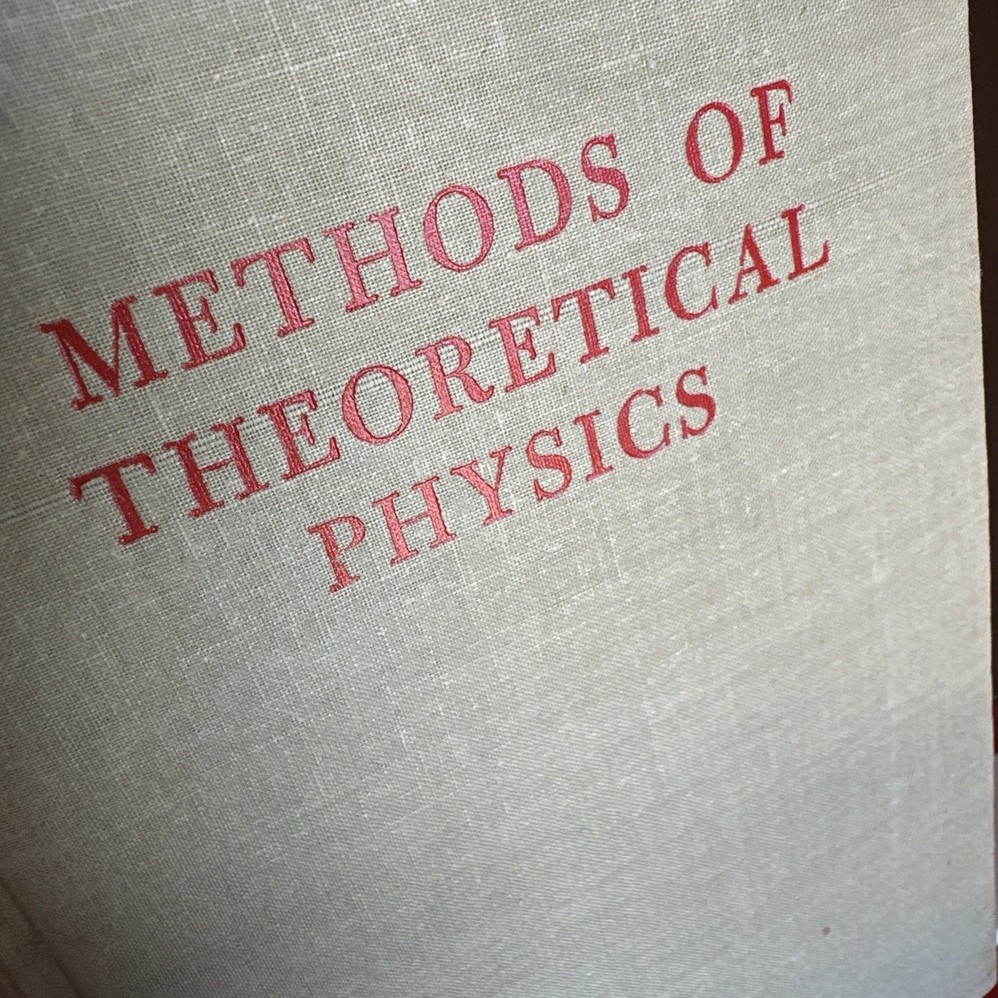 Methods of Theoretical Physics-Parts I & II by Morse & Fresbach (2 Volumes)
