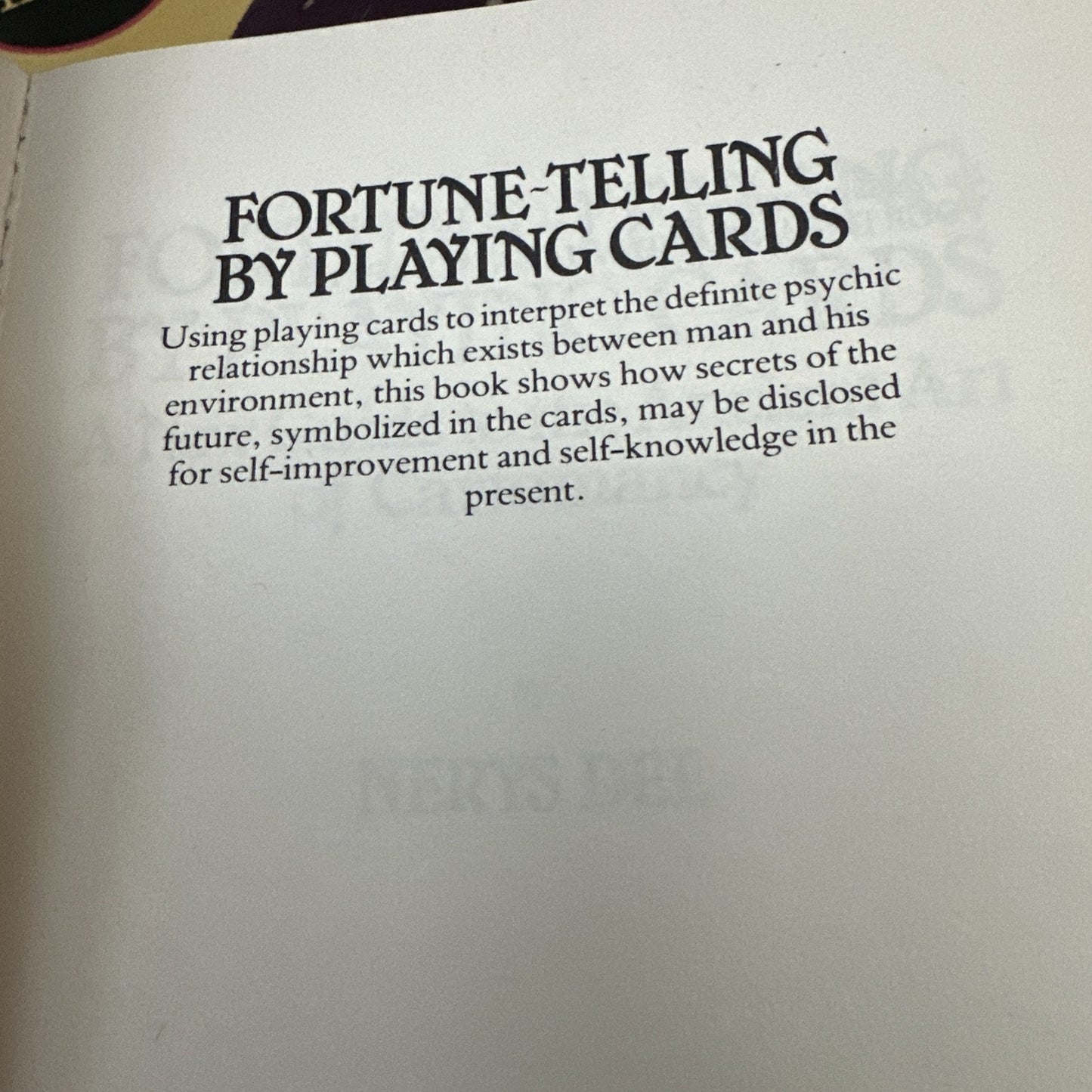Fortune-Telling by Playing Cards: A New Guide to the Ancient Art of Cartomancy