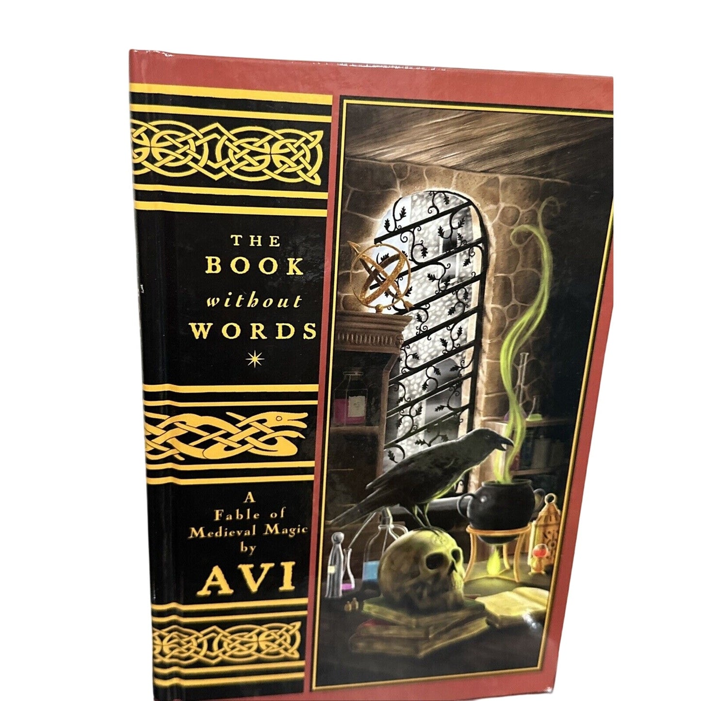 The Book Without Words : A Fable of Medieval Magic Hardcover Avi
