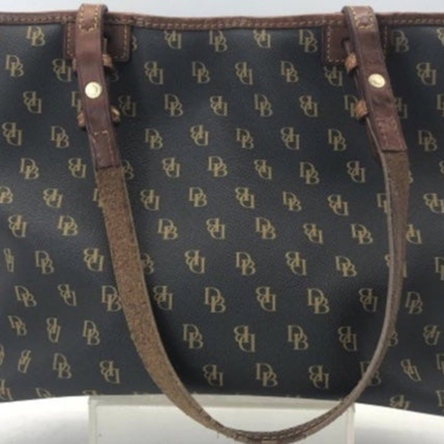 Dooney And Bourke Gretta Small Leisure Shopper Tote Smoke Grey