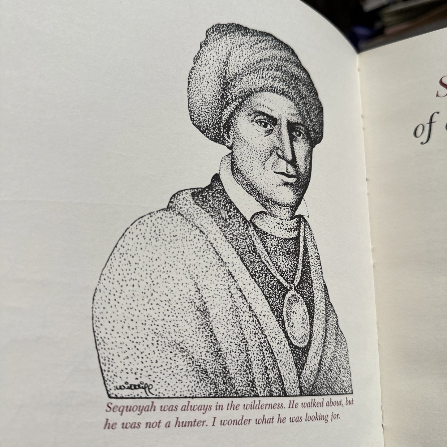 SEQUOYAH OF EARTH AND INTELLECT JACK FREDERICK KILPATRICK SIGNED LTD ED 1965