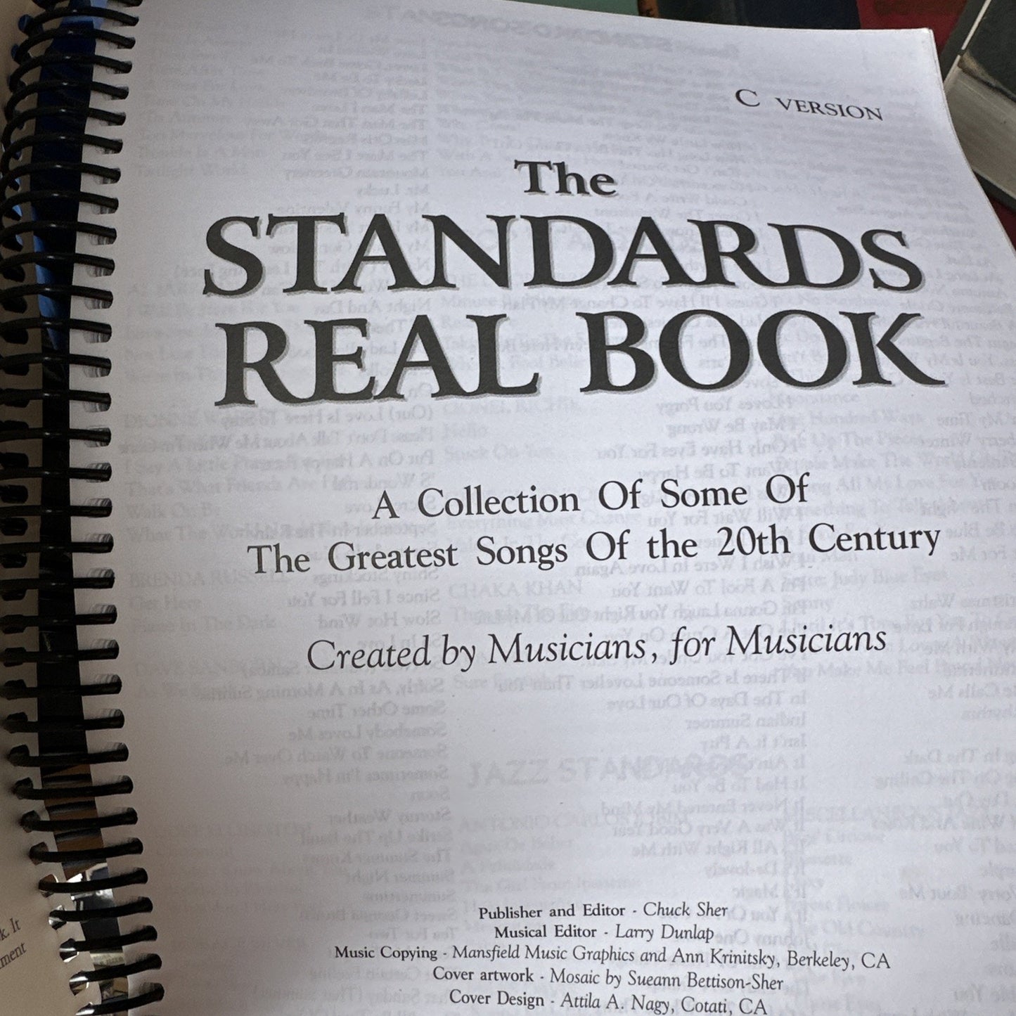 The Standards Real Book, C Version