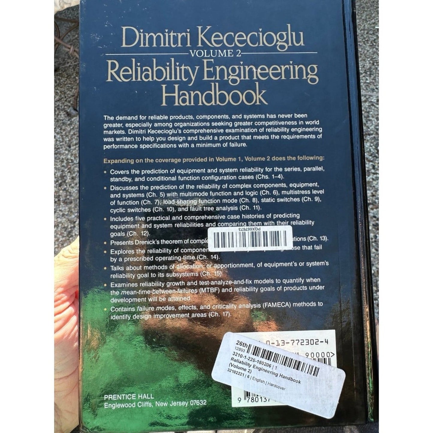 Reliability Engineering Handbook, Volume 2