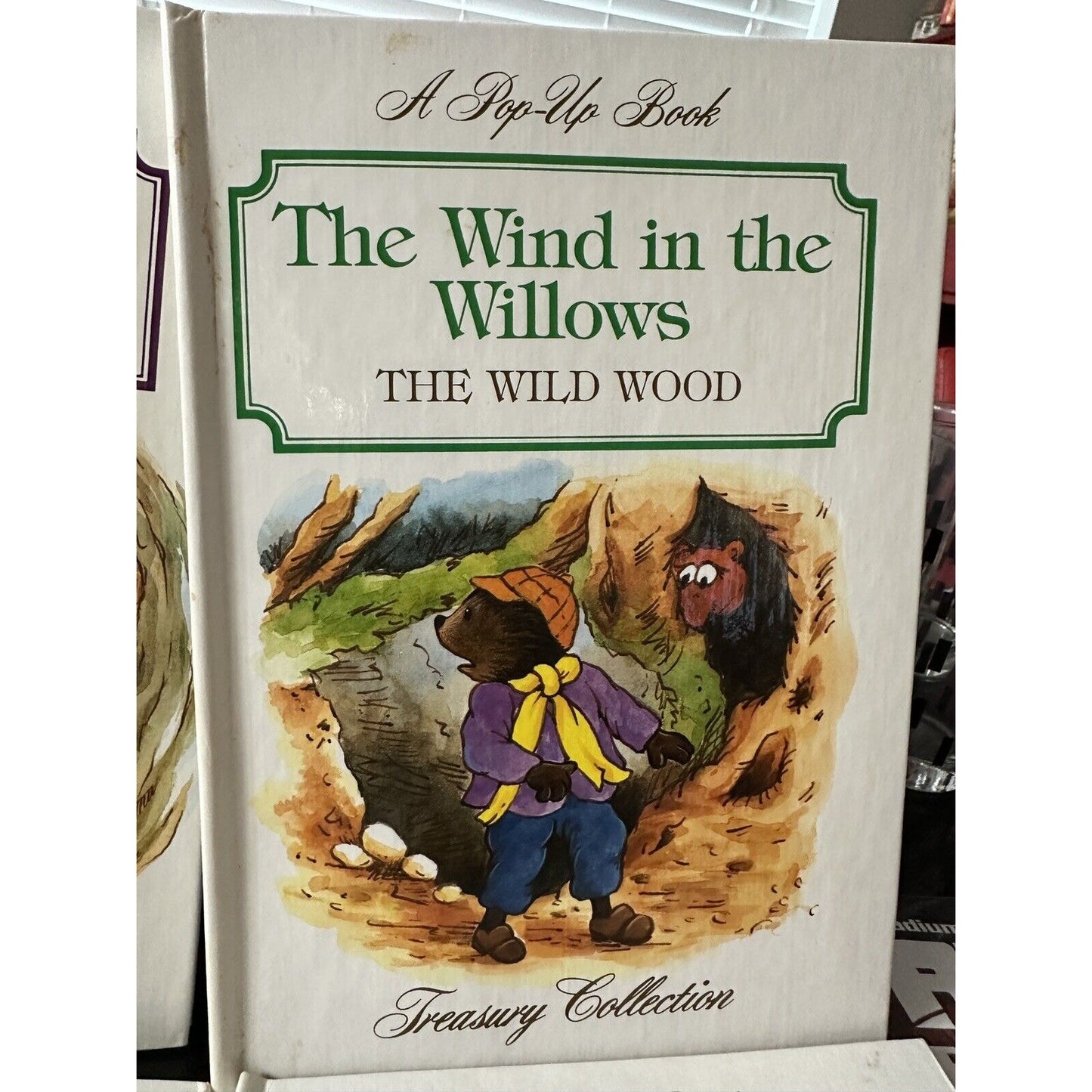 The Wind in the Willows Pop Up Books 1988 Treasury Collection Childrens Set of 4