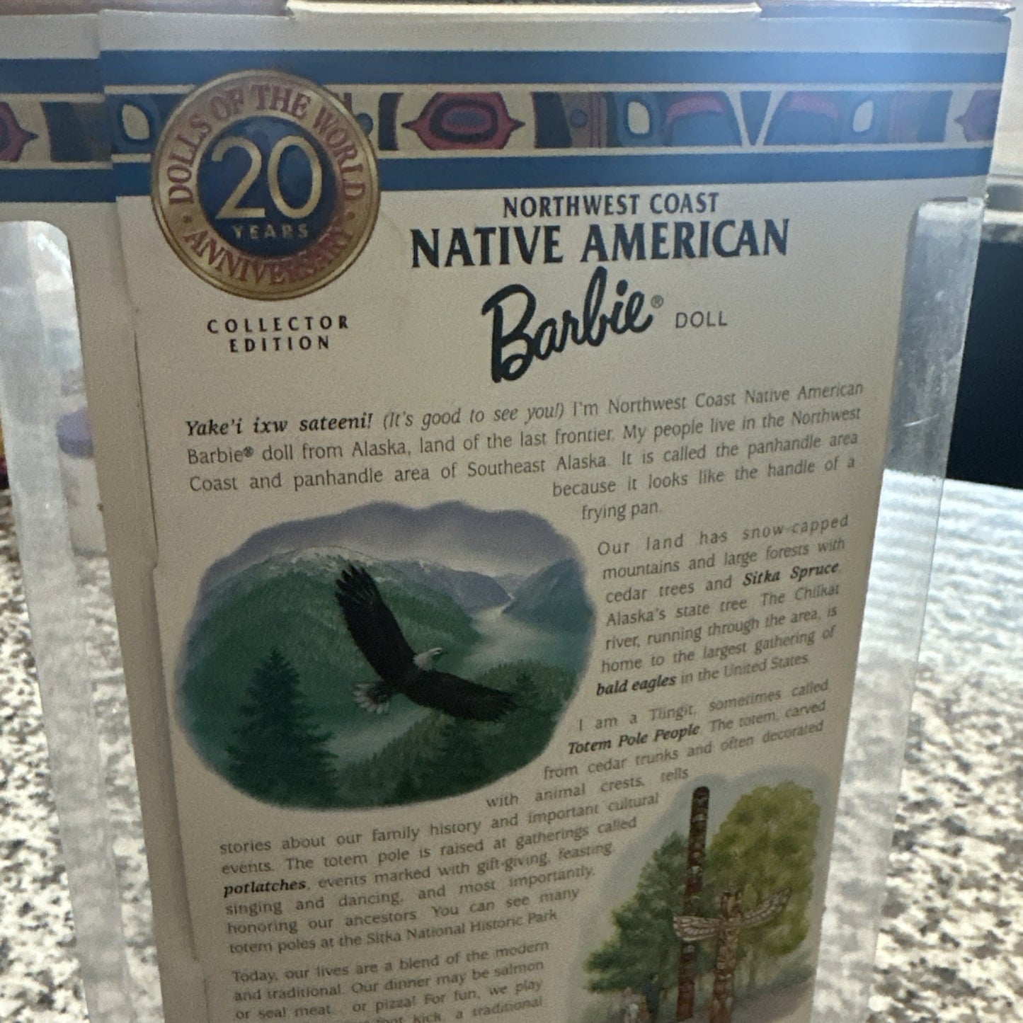 Northwest Coast Native American Barbie 1999 Collector Edition Mattel