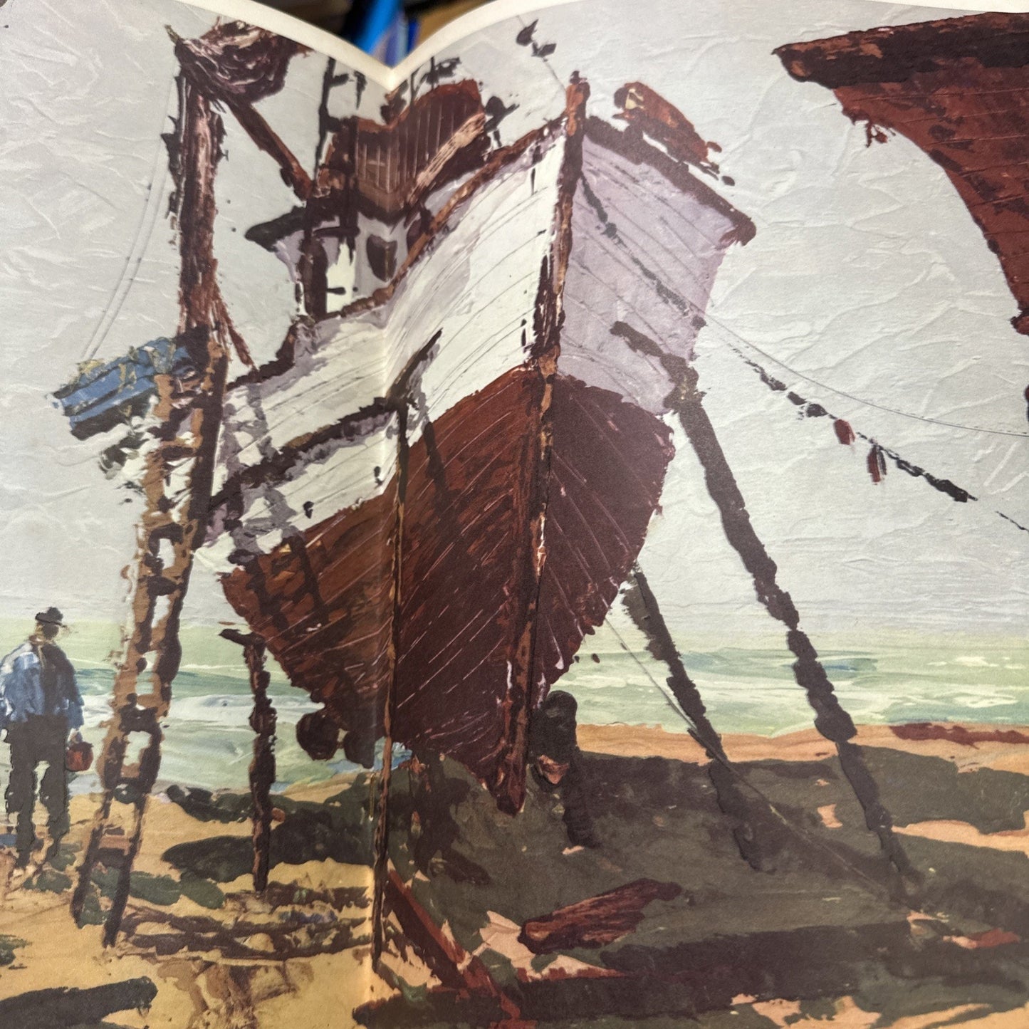 Vintage Painting On Location by Blaine Henrie