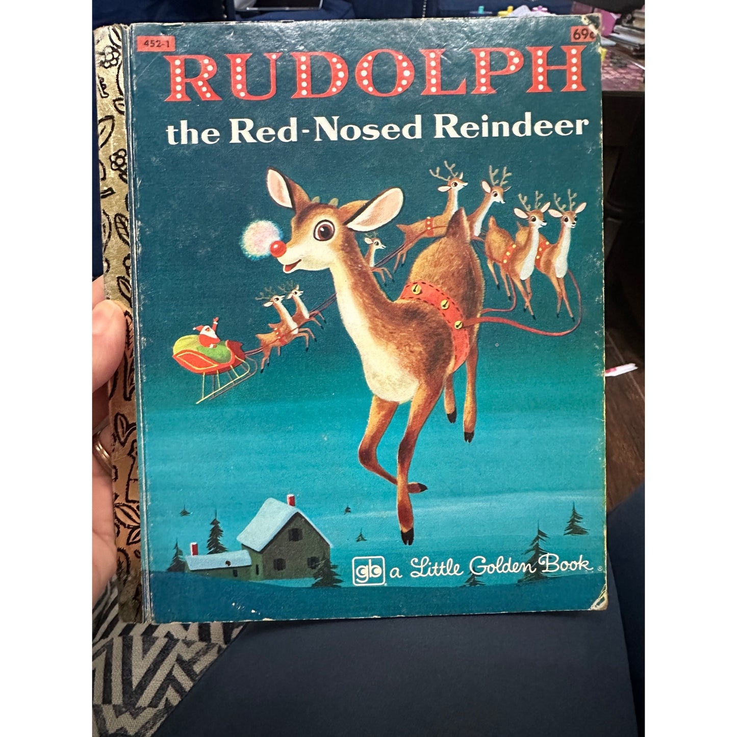 Little Golden Book Rudolph the Red Nosed Reindeer