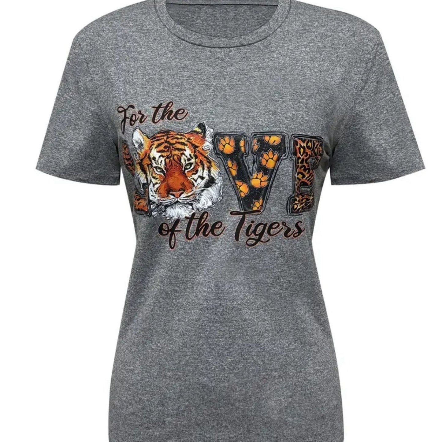 For the Love of tigers shirt graphic Tee