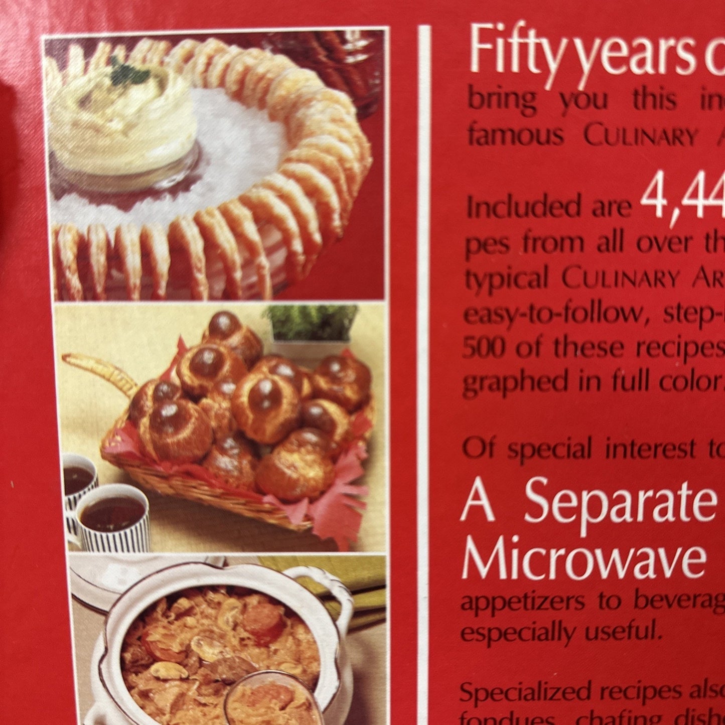 The Culinary Arts Institute Cookbook Cook Book Encyclopedia 1986 Vintage
