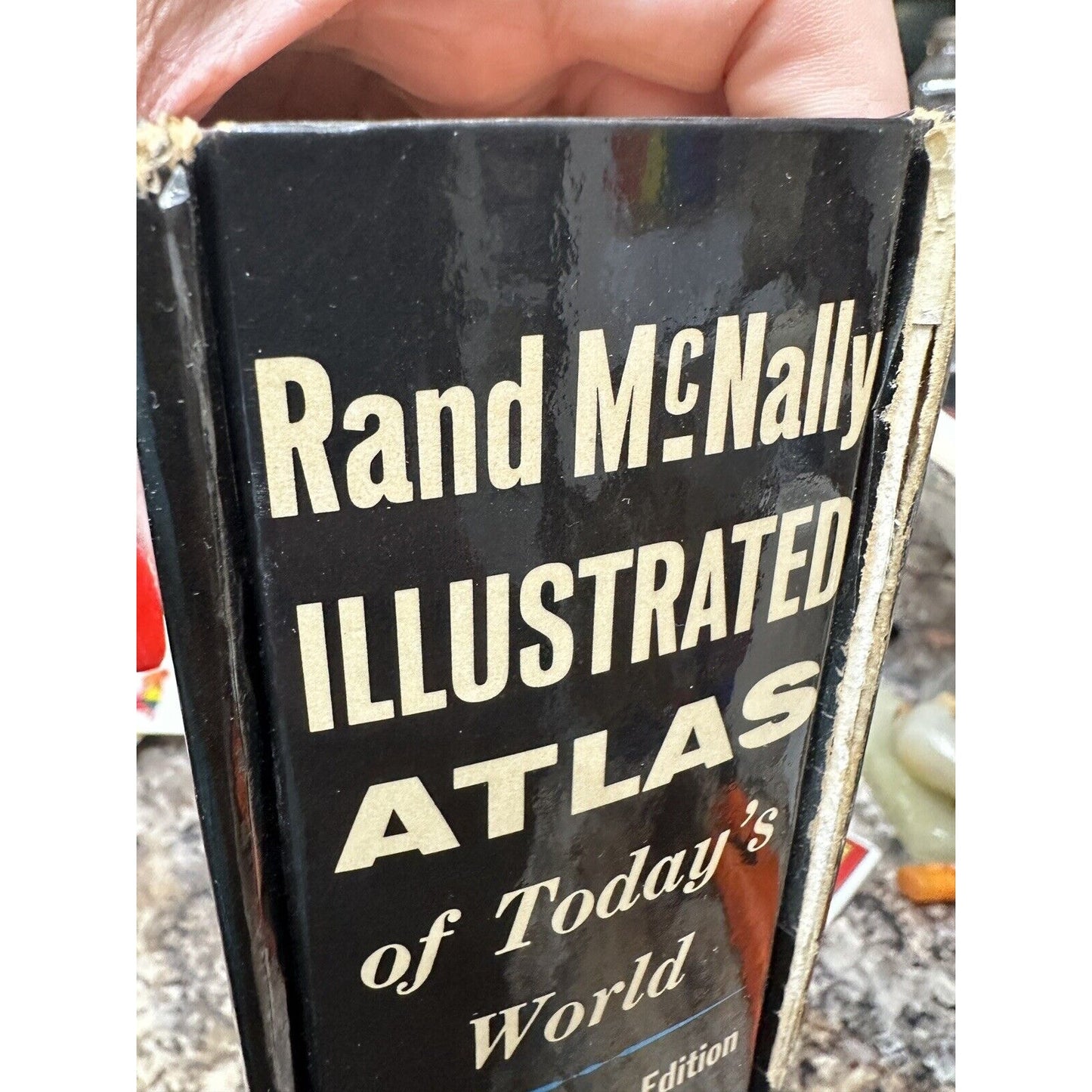 Rand McNally Vintage Illustrated Atlas of Today's World Encyclopedic Ed 1100 pgs