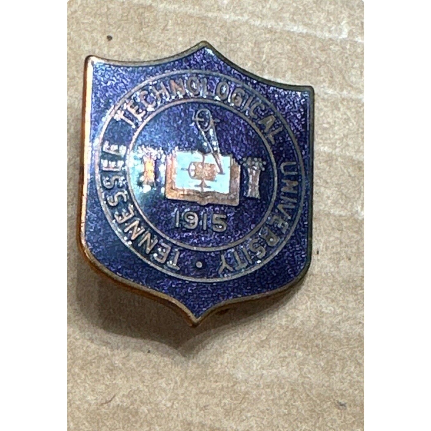Army ROTC DI Pin: Tennessee Tech University - p/b, Meyer 9M Set Of 2