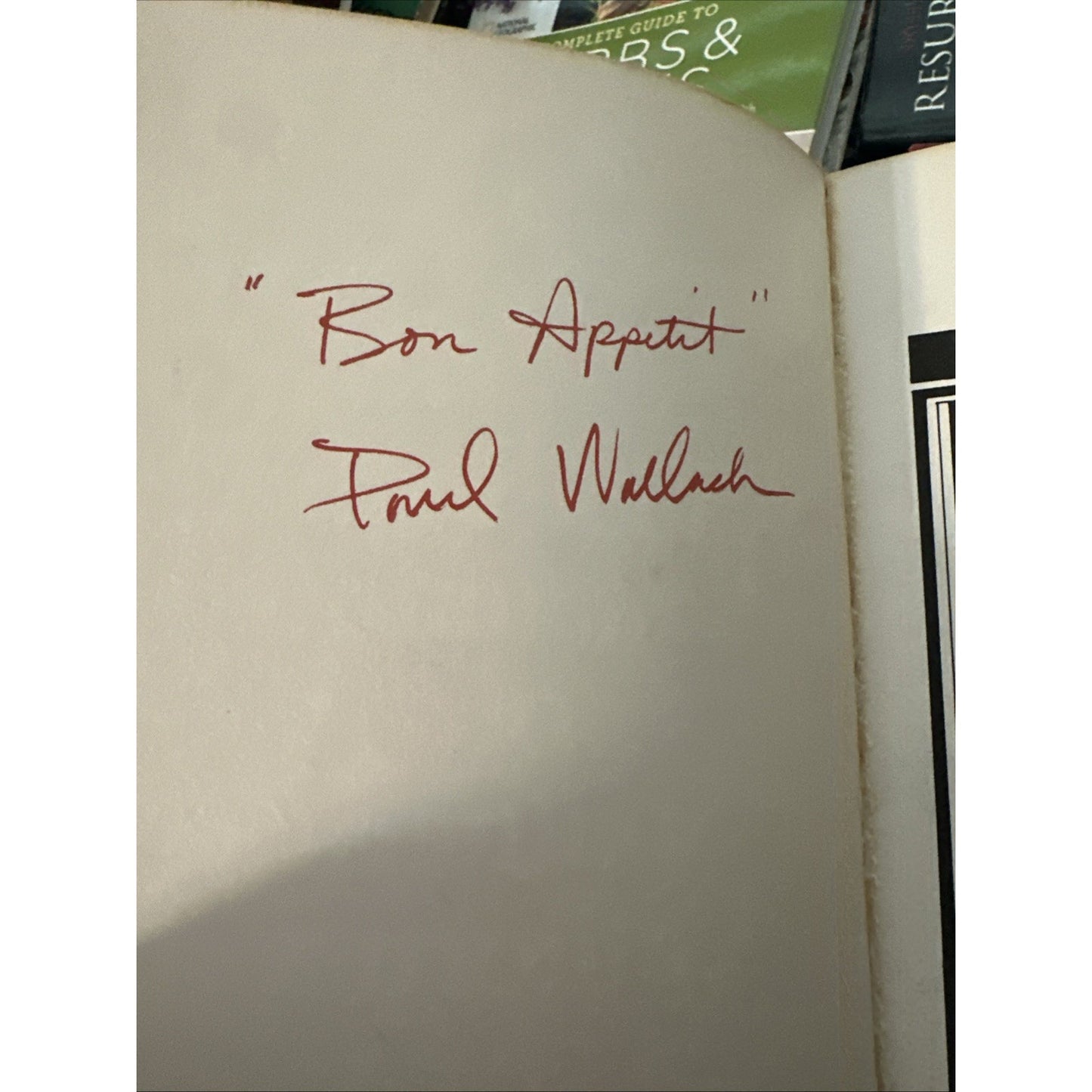 Paul Wallach's Guide to the Restaurants of Southern Cal - First Printing,Signed