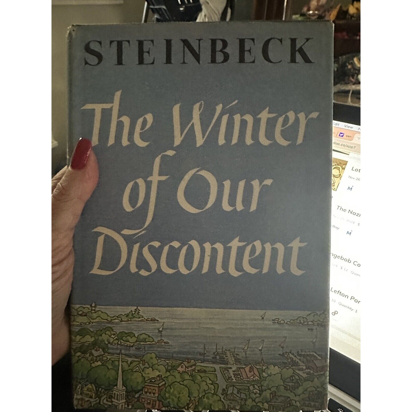 The Winter of Our Discontent by John Steinbeck 1st Edition Vintage HC/DJ 1961